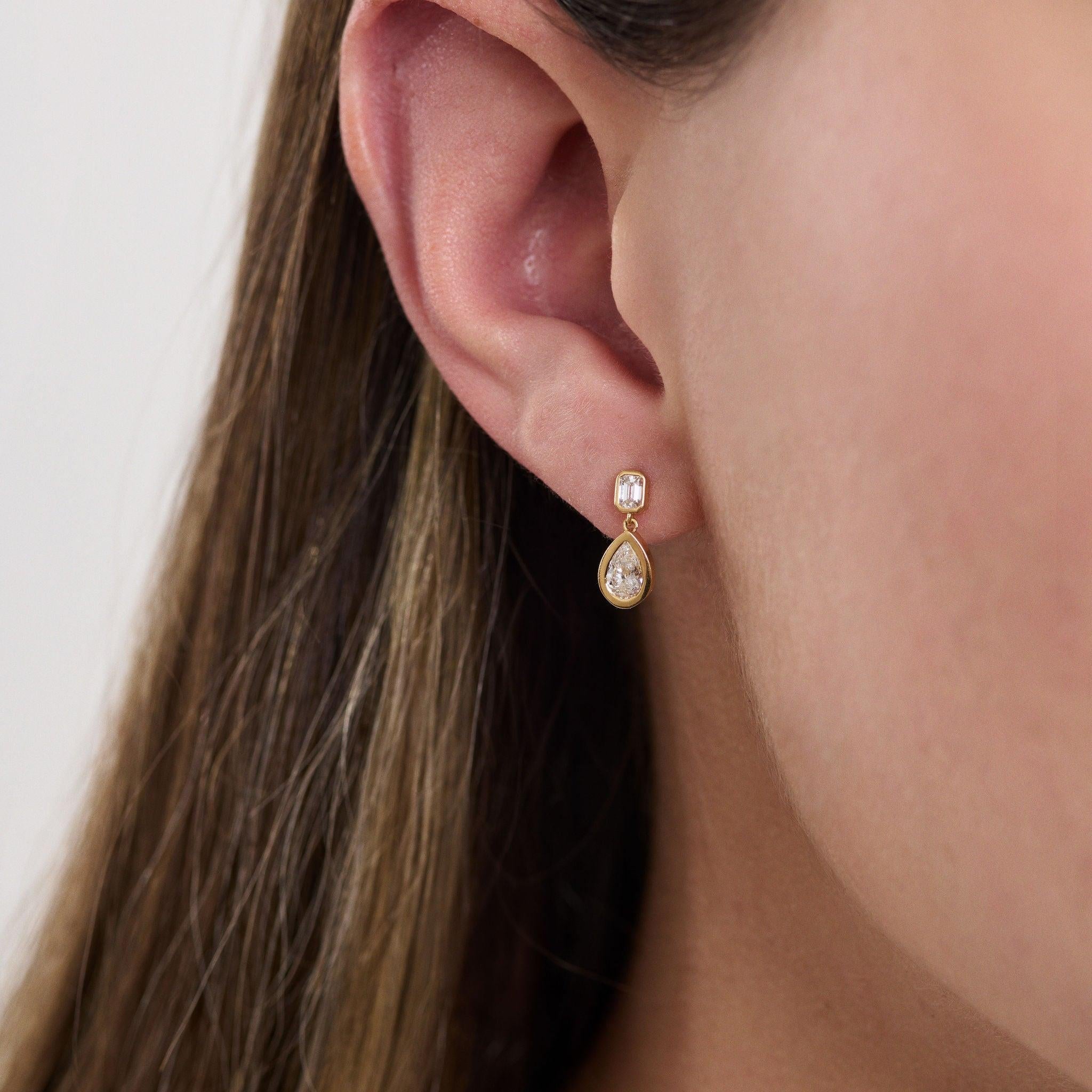 Earrings-Made to order in Australia. Lead time 2-4 weeks.-ELIISE MAAR JEWELLERY