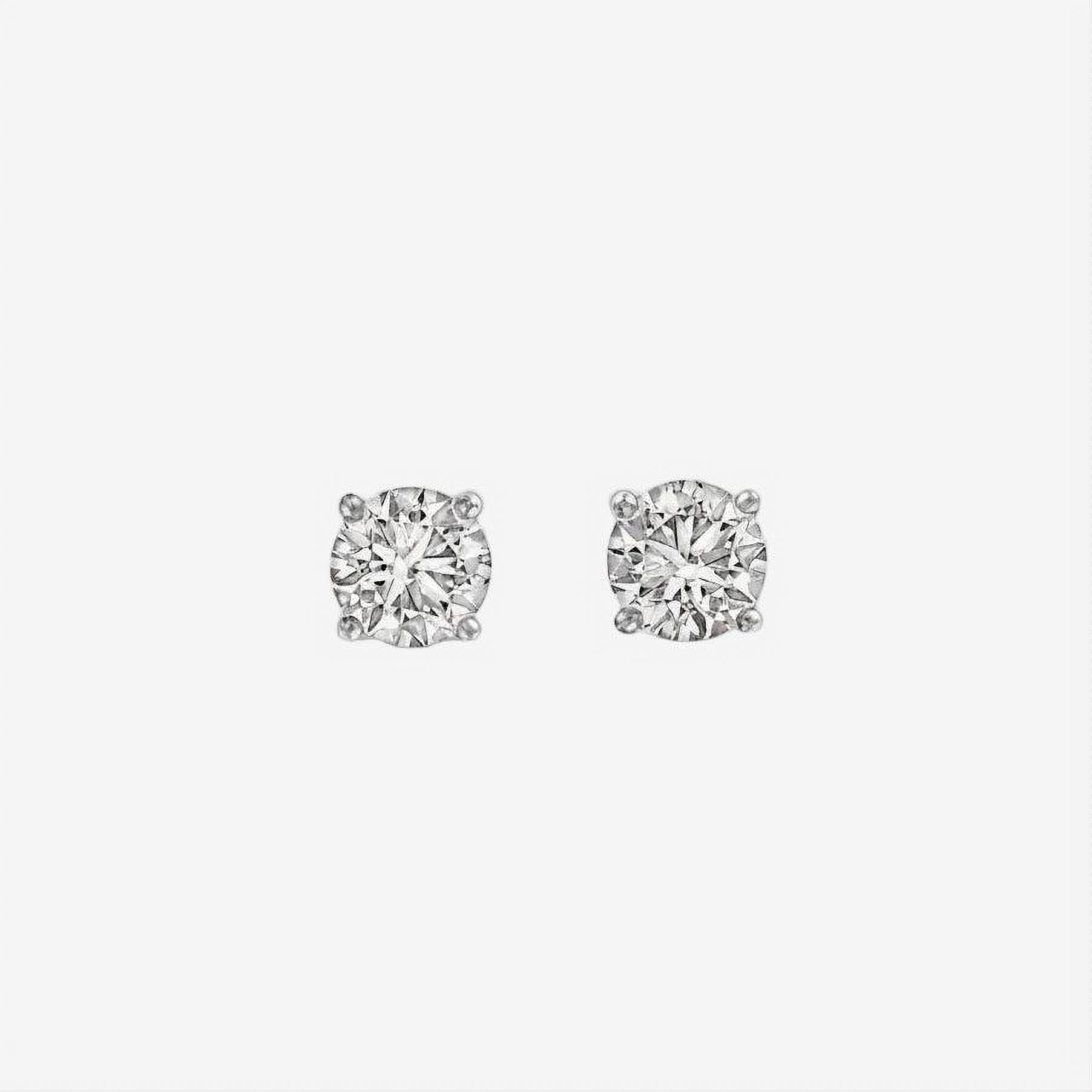 Earrings-Classic Solitaire Diamond Earrings. Made to order in Australia with a 2-4 week lead time. Pair with a diamond necklace for a complete look.-ELIISE MAAR JEWELLERY