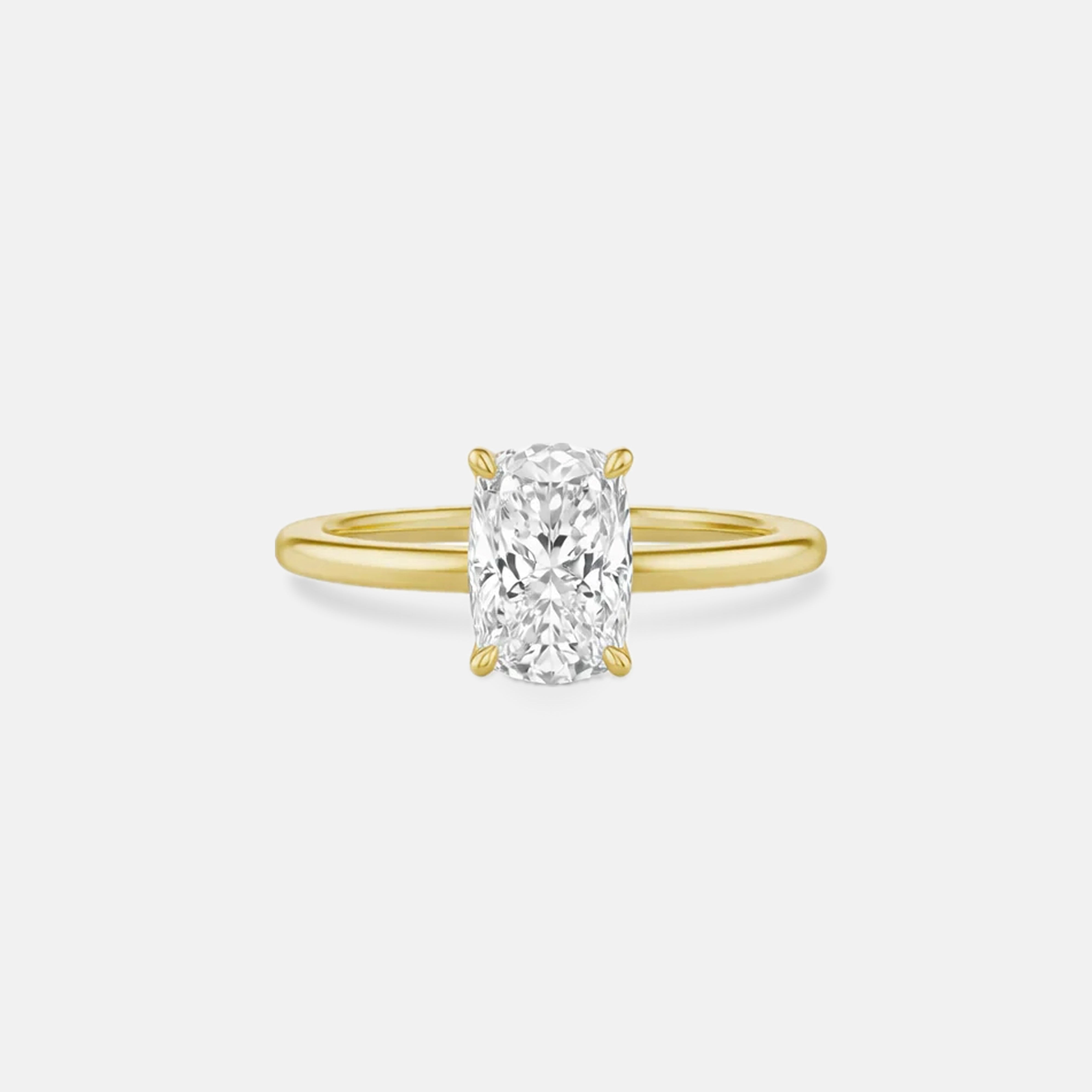 Rings-Discover the Jamie Diamond Ring, a timeless symbol of elegance. Meticulously crafted with a stunning lab-grown or natural diamonds, this ring embodies sustainable luxury. Elevate your style with this exquisite piece, designed to last a lifetime. Shown paired with the Lauren Diamond Band.-ELIISE MAAR JEWELLERY