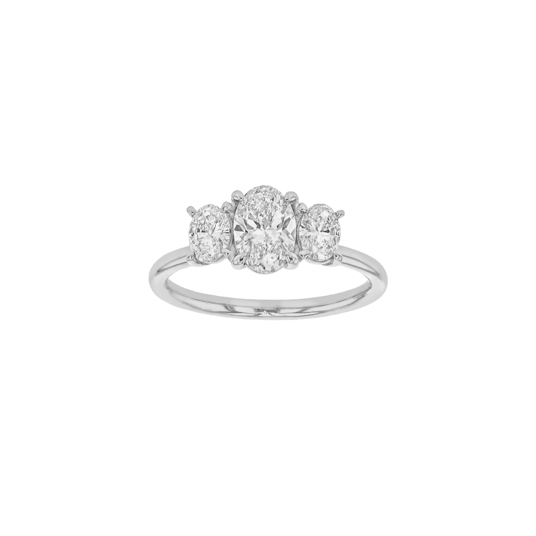 Rings-Elevate your love story with our exquisite Australian-made diamond trilogy engagement ring. Crafted to perfection, this timeless piece showcases a brilliant solitaire diamond, radiating pure elegance and sophistication. Ethically made & sourced using natural or lab-grown diamonds. Made in Melbourne, Australia.-ELIISE MAAR JEWELLERY