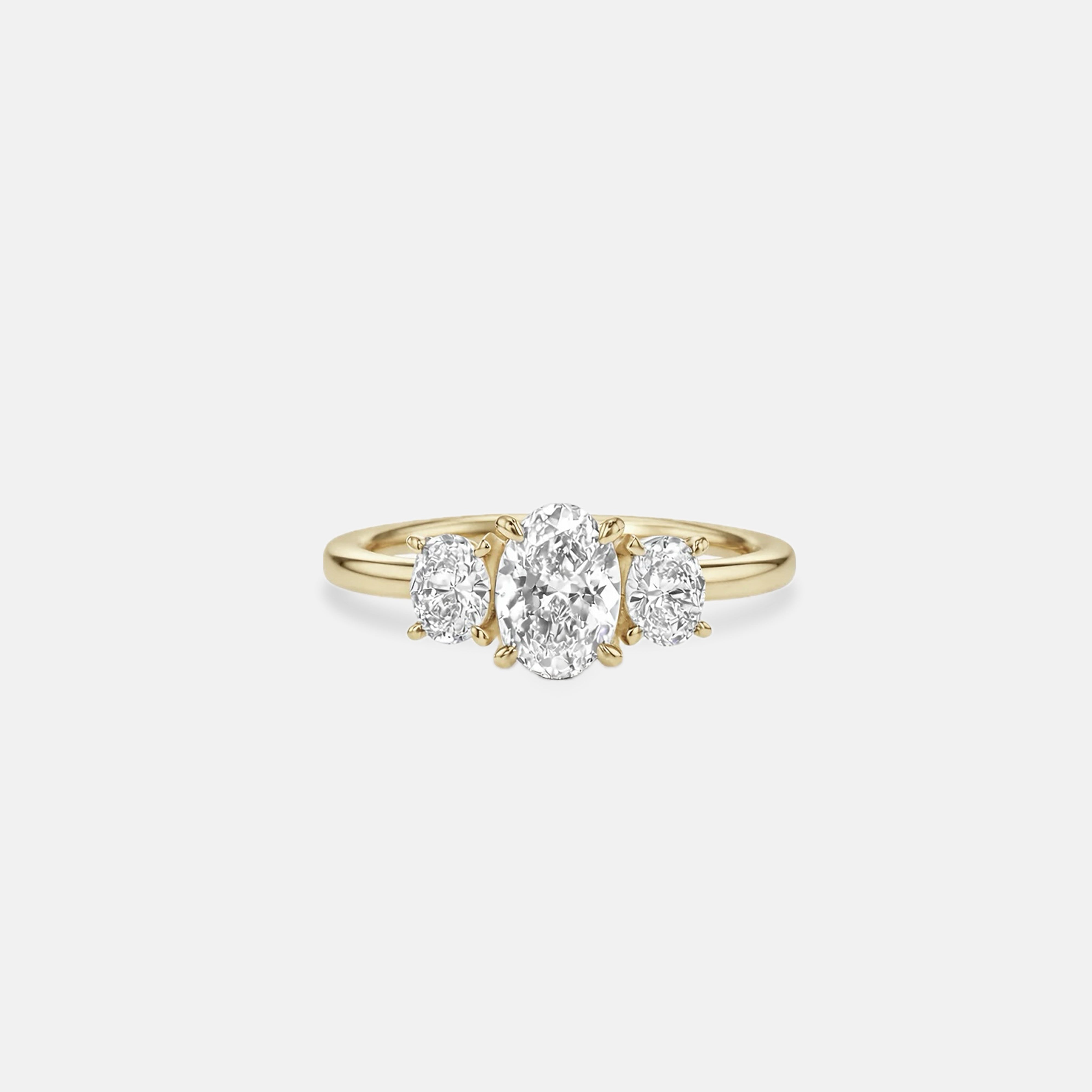 Rings-Elevate your love story with our exquisite Australian-made diamond trilogy engagement ring. Crafted to perfection, this timeless piece showcases a brilliant solitaire diamond, radiating pure elegance and sophistication. Ethically made & sourced using natural or lab-grown diamonds. Made in Melbourne, Australia.-ELIISE MAAR JEWELLERY
