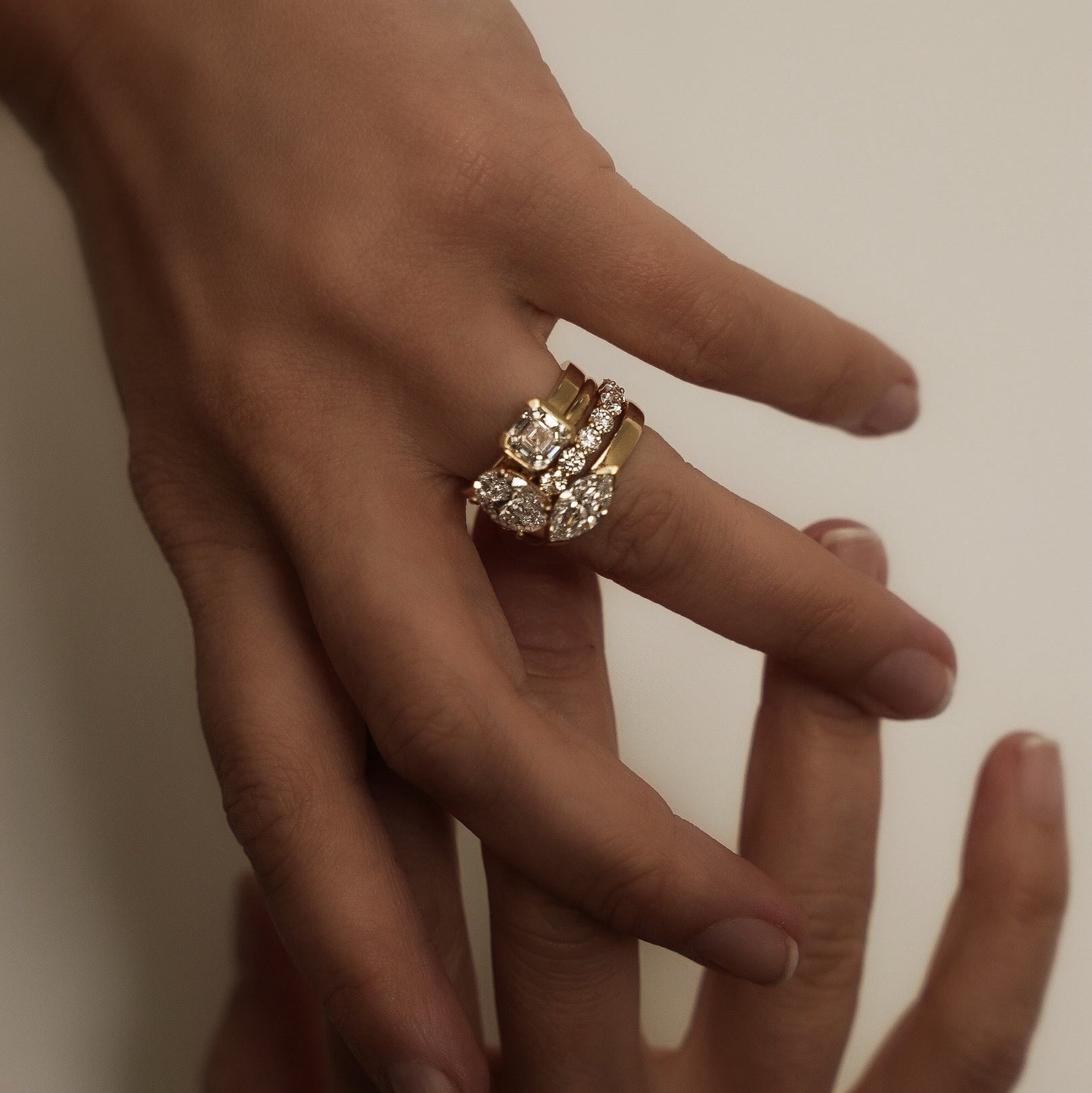 Rings-The Seraphina East West Marquise Diamond Solitaire presents an understated yet striking design. A refined choice for the discerning wearer who appreciates distinctive craftsmanship and timeless beauty with a modern sensibility.-ELIISE MAAR JEWELLERY