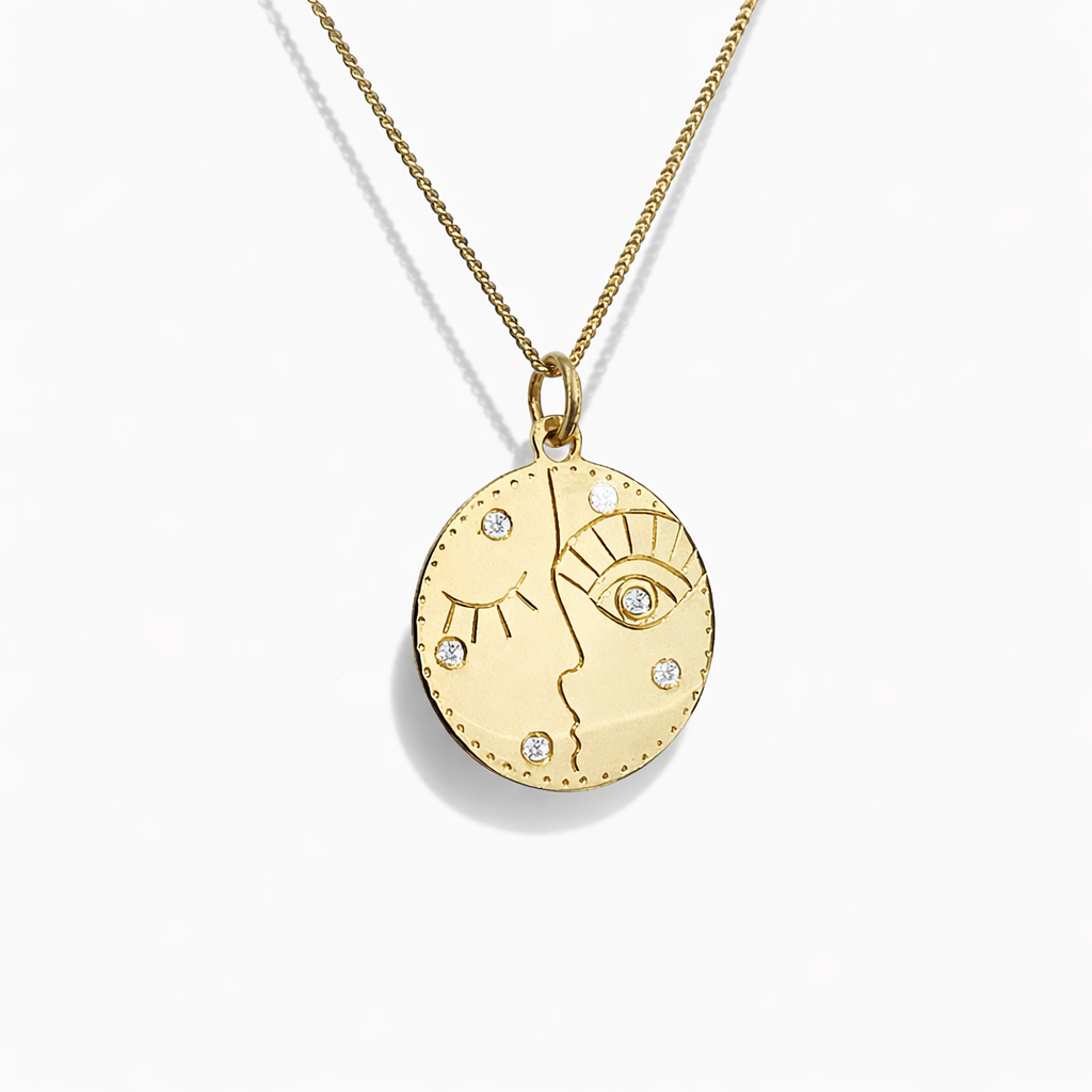 Necklaces-A quintessential staple for your personal collection. The Storyteller’s Pendant tells the timeless tale of what happens when two opposites come together. Wear it as a daily reminder that balance and wholeness exist in the polarity of all things.-ELIISE MAAR JEWELLERY