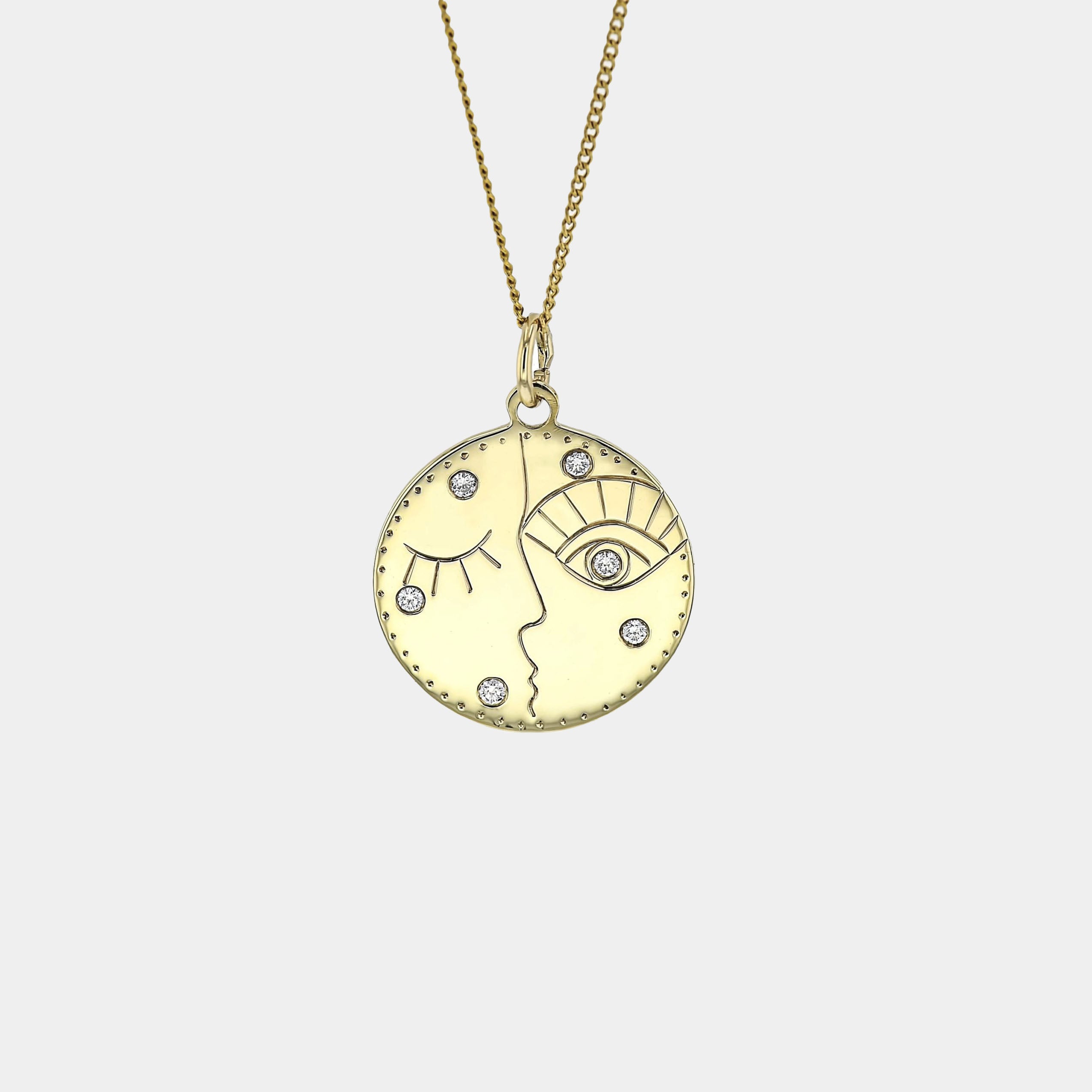 Necklaces-A quintessential staple for your personal collection. The Storyteller’s Pendant tells the timeless tale of what happens when two opposites come together. Wear it as a daily reminder that balance and wholeness exist in the polarity of all things.-ELIISE MAAR JEWELLERY