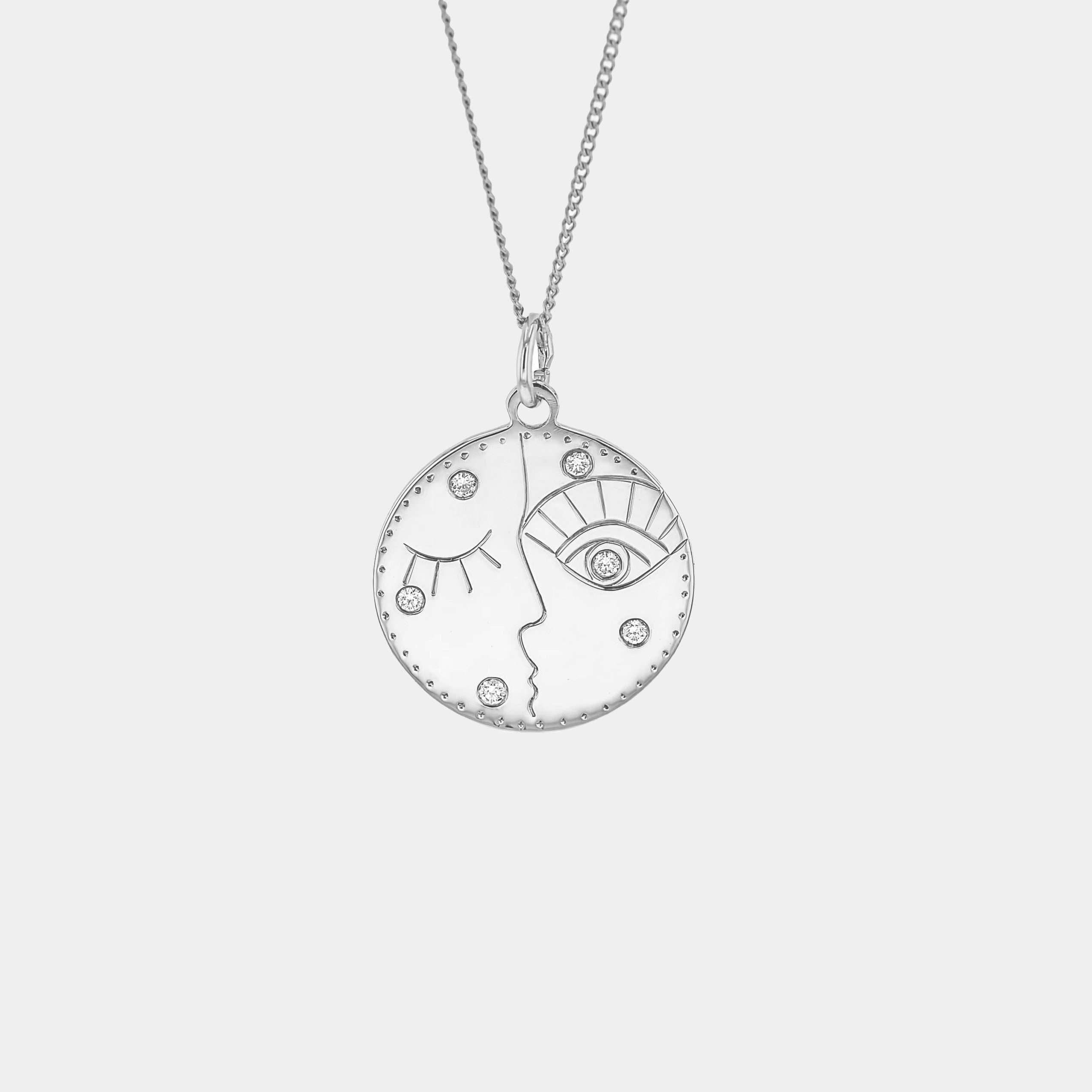 Necklaces-A quintessential staple for your personal collection. The Storyteller’s Pendant tells the timeless tale of what happens when two opposites come together. Wear it as a daily reminder that balance and wholeness exist in the polarity of all things.-ELIISE MAAR JEWELLERY