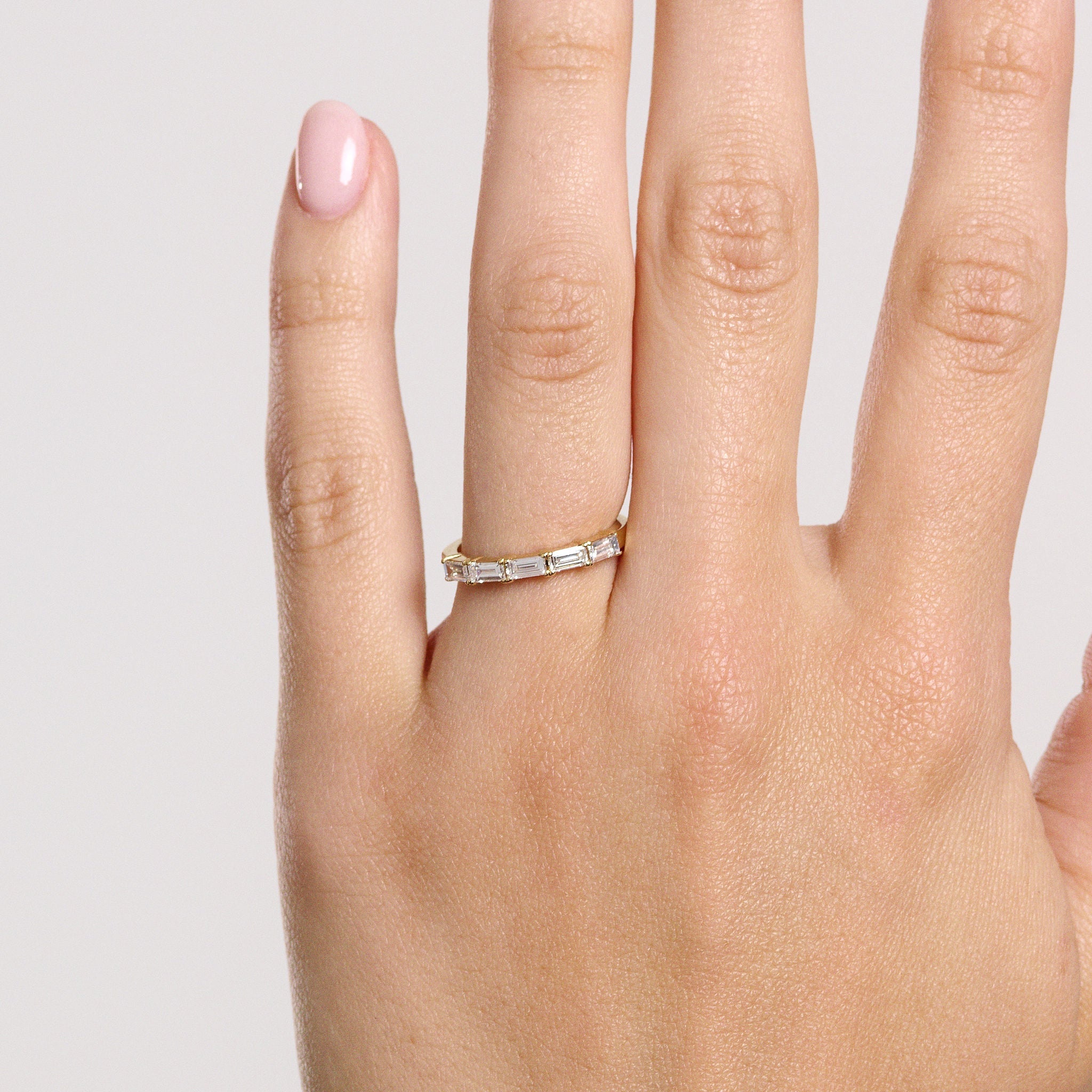 Bamboo Diamond Band-Diamond Band-Eliise Maar Fine Jewellery Australia-Eliise Maar Jewellery