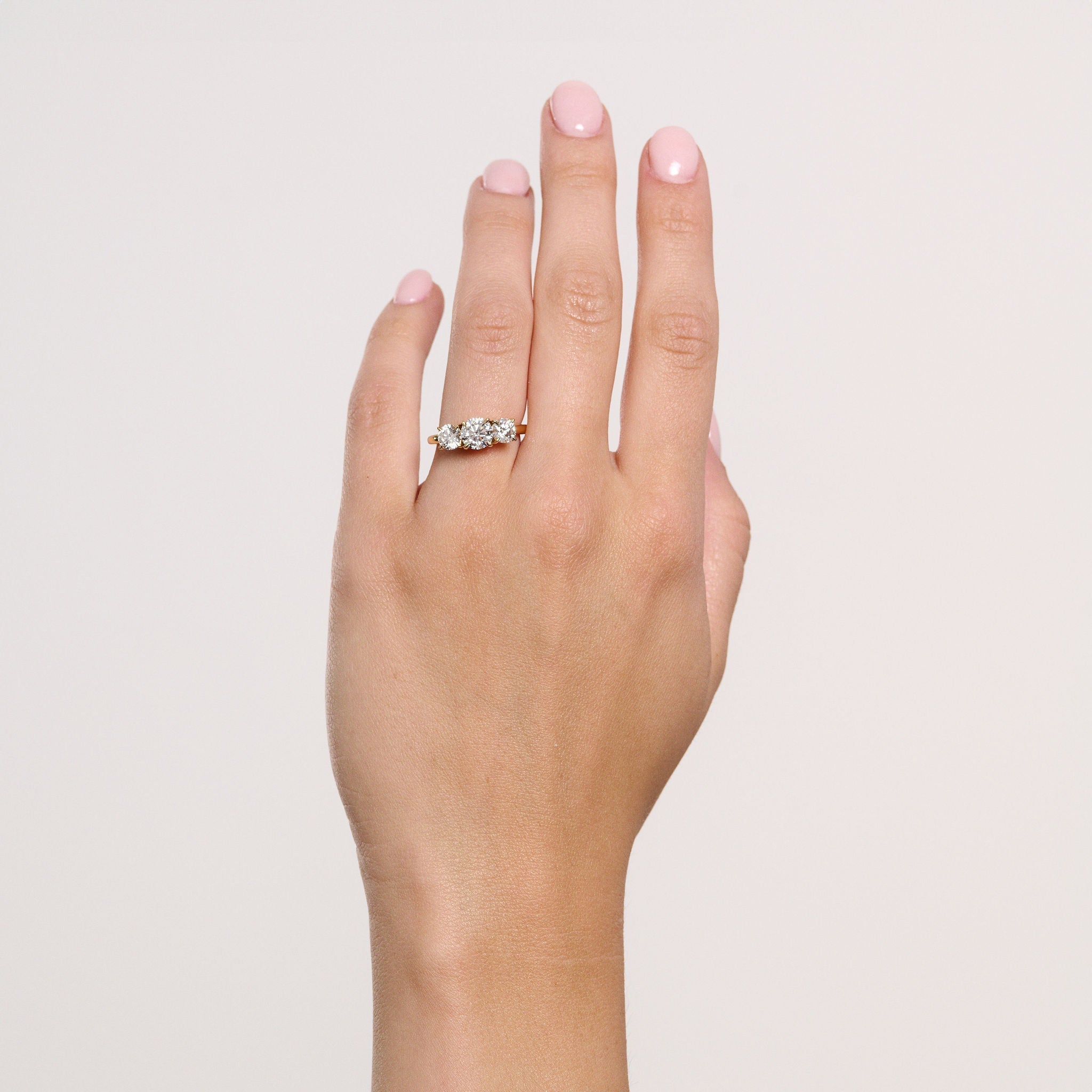 Bridgette Diamond Trilogy Ring-Eliise Maar Fine Jewellery Australia-Eliise Maar Jewellery