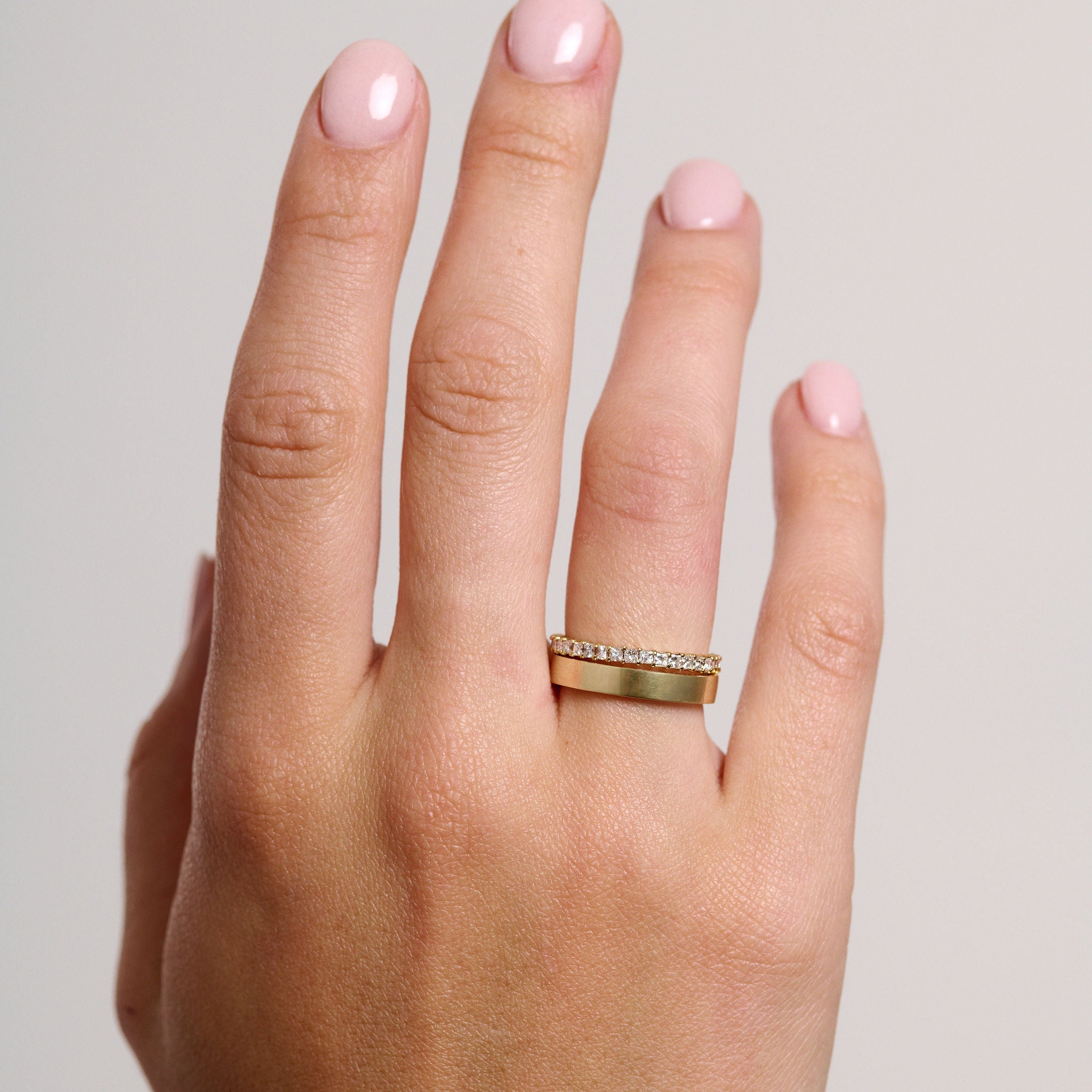Ceremonial Cigar Wedding Ring-Eliise Maar Fine Jewellery Australia-Eliise Maar Jewellery