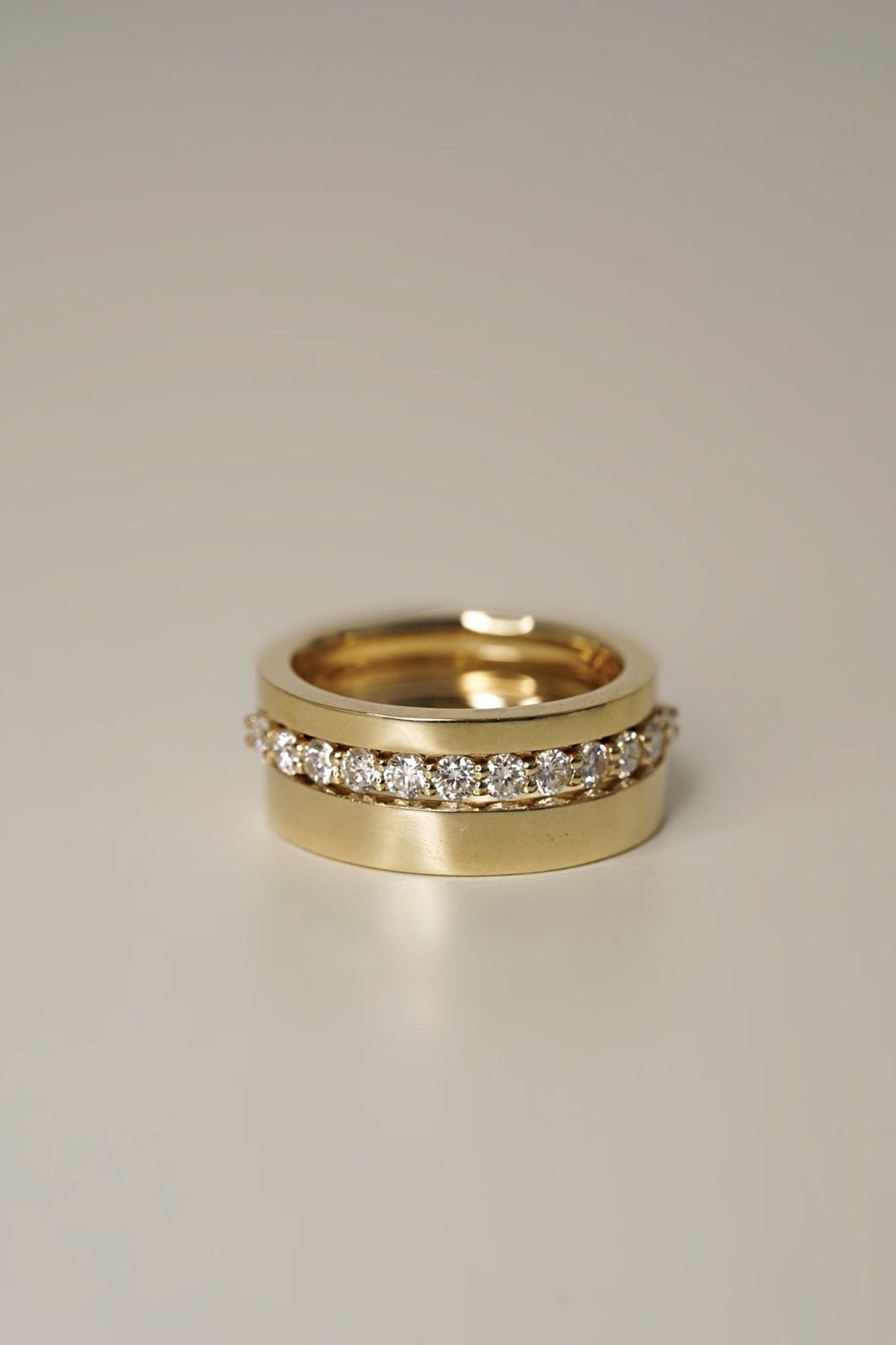 Ceremonial Cigar Wedding Ring-Eliise Maar Fine Jewellery Australia-Eliise Maar Jewellery