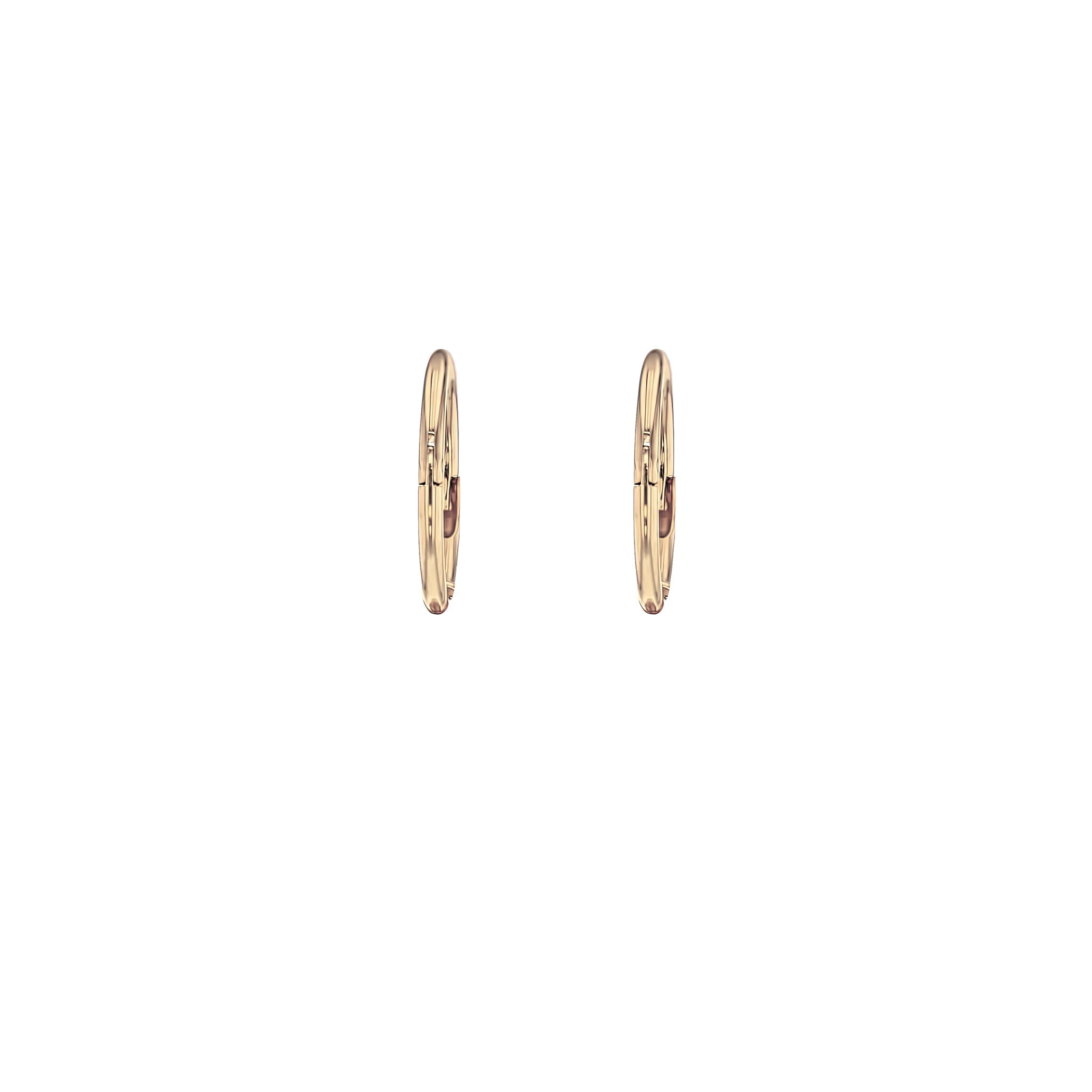 Gold Sleeper Earrings-Earrings-Eliise Maar Fine Jewellery Australia-Eliise Maar Jewellery