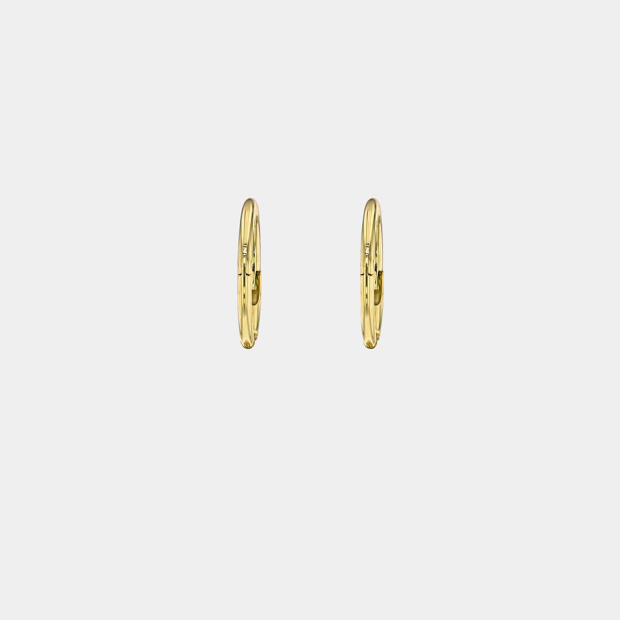 Gold Sleeper Earrings-Earrings-Eliise Maar Fine Jewellery Australia-Eliise Maar Jewellery