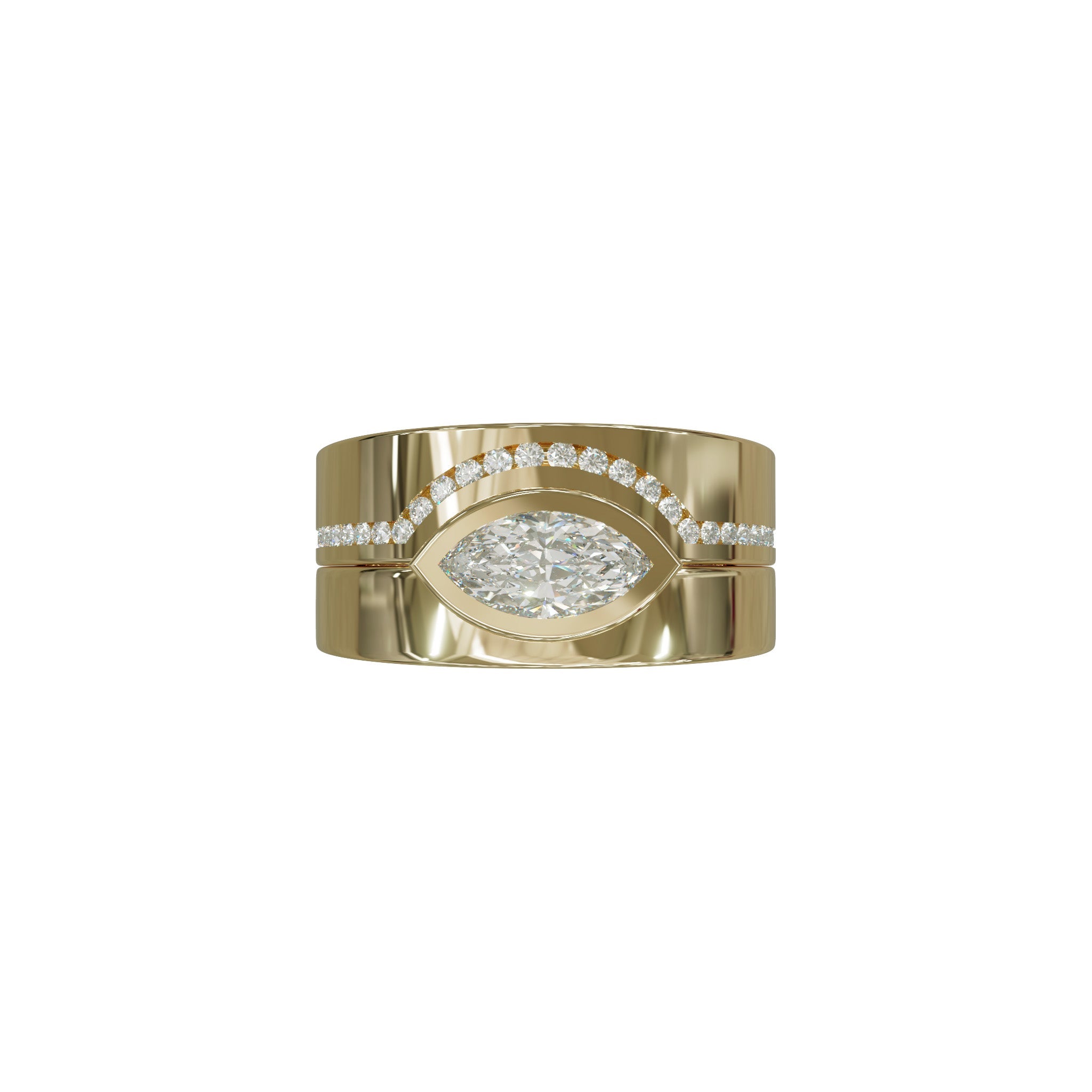 Iris Ring Set-Rings-Eliise Maar Fine Jewellery Australia-Eliise Maar Jewellery