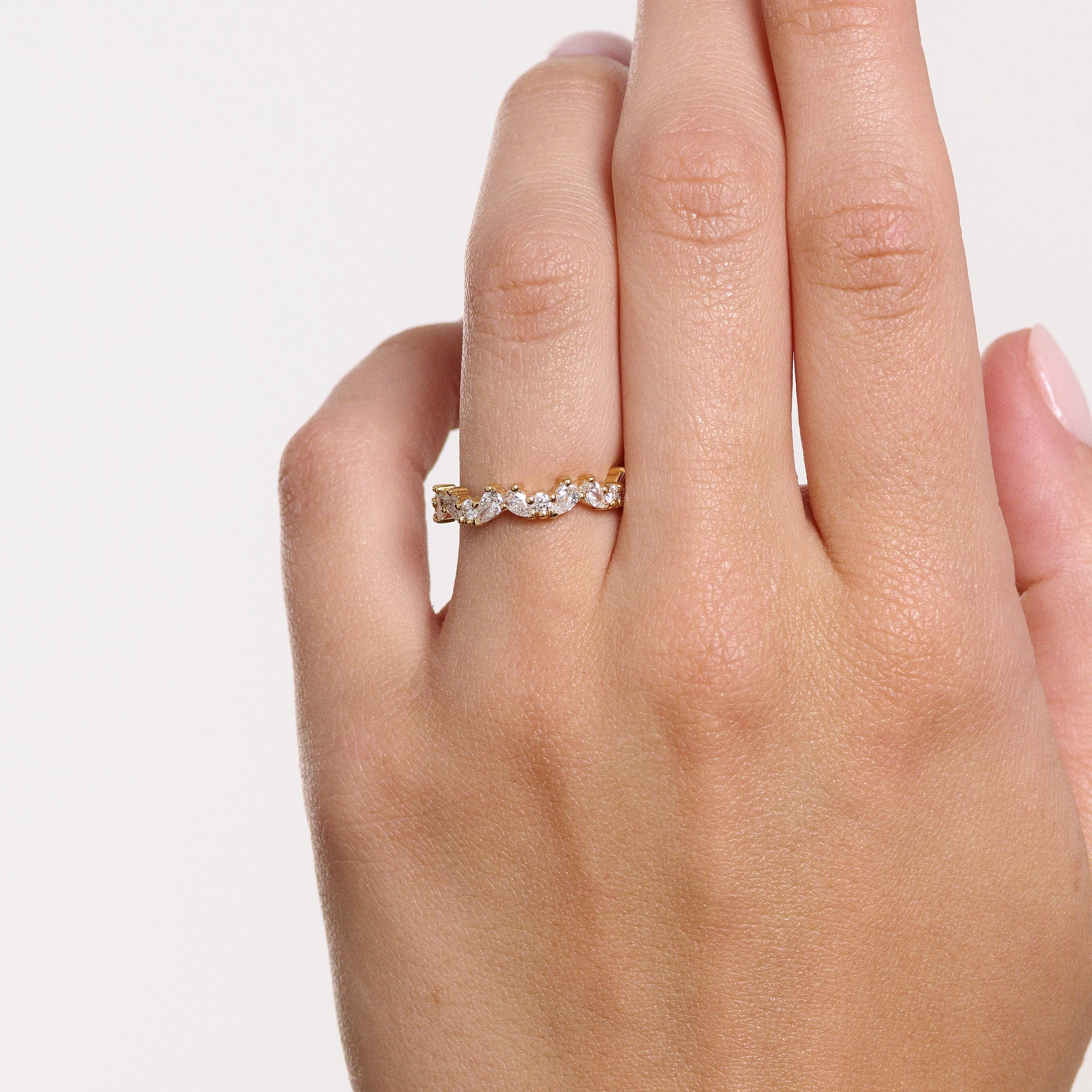 Ivy Luxe Diamond Band-Diamond Band-Eliise Maar Fine Jewellery Australia-Eliise Maar Jewellery