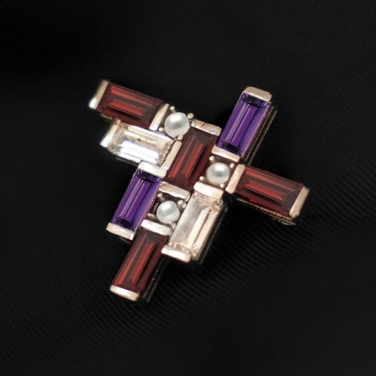 Le Courage Brooch-Eliise Maar Jewellery-Eliise Maar Jewellery