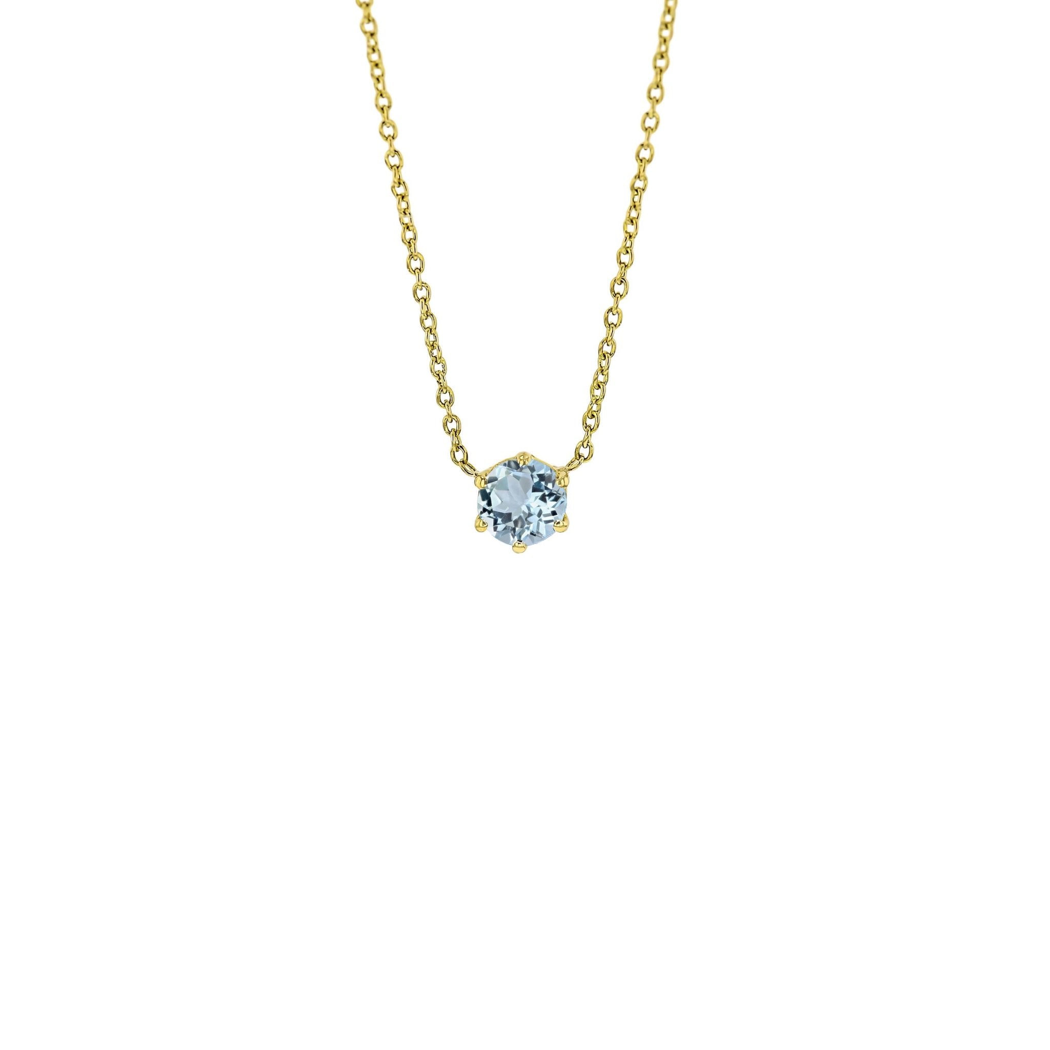 Luxe Solitaire Necklace 0.50ct-Necklaces-Eliise Maar Fine Jewellery Australia-Eliise Maar Jewellery