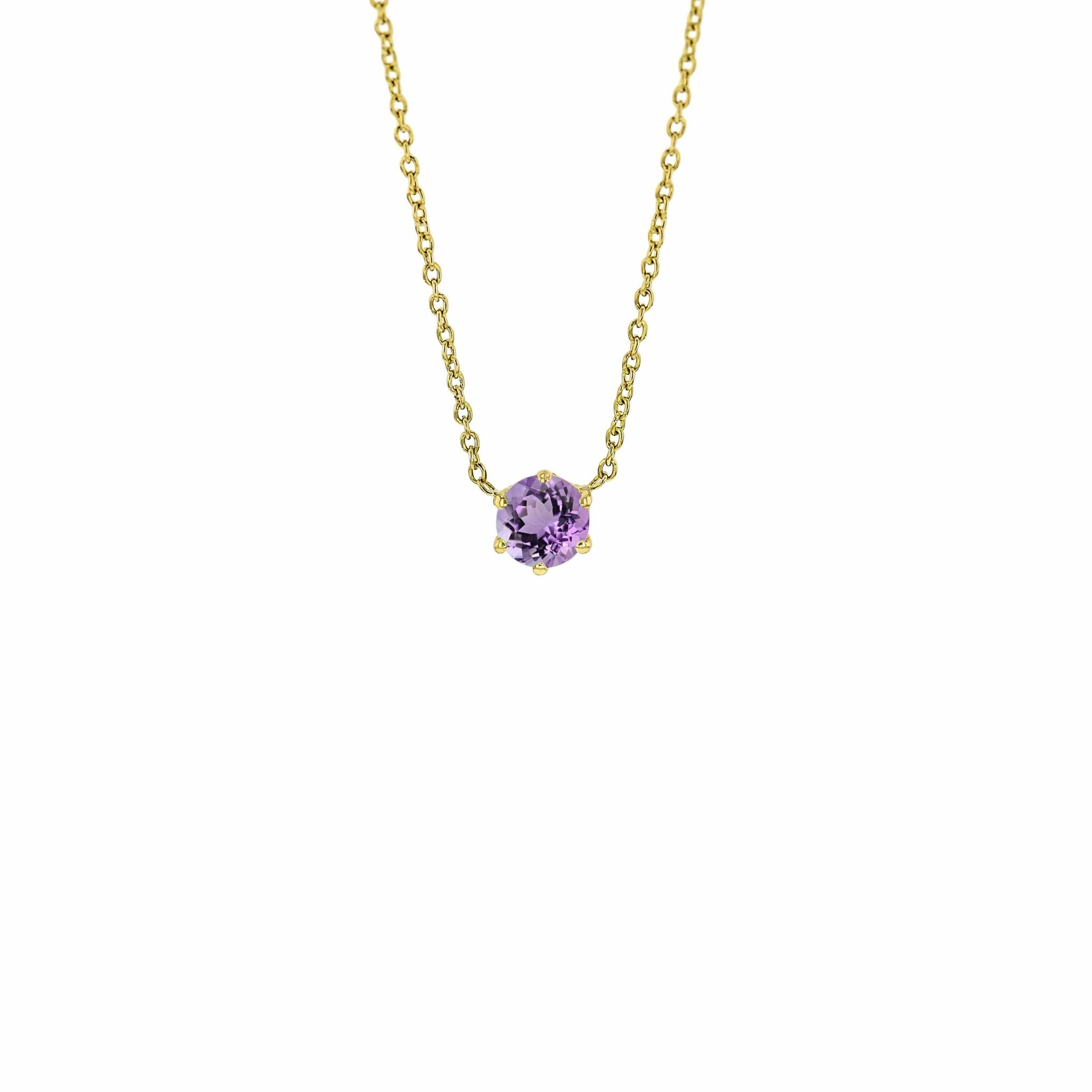 Luxe Solitaire Necklace 0.50ct-Necklaces-Eliise Maar Fine Jewellery Australia-Eliise Maar Jewellery