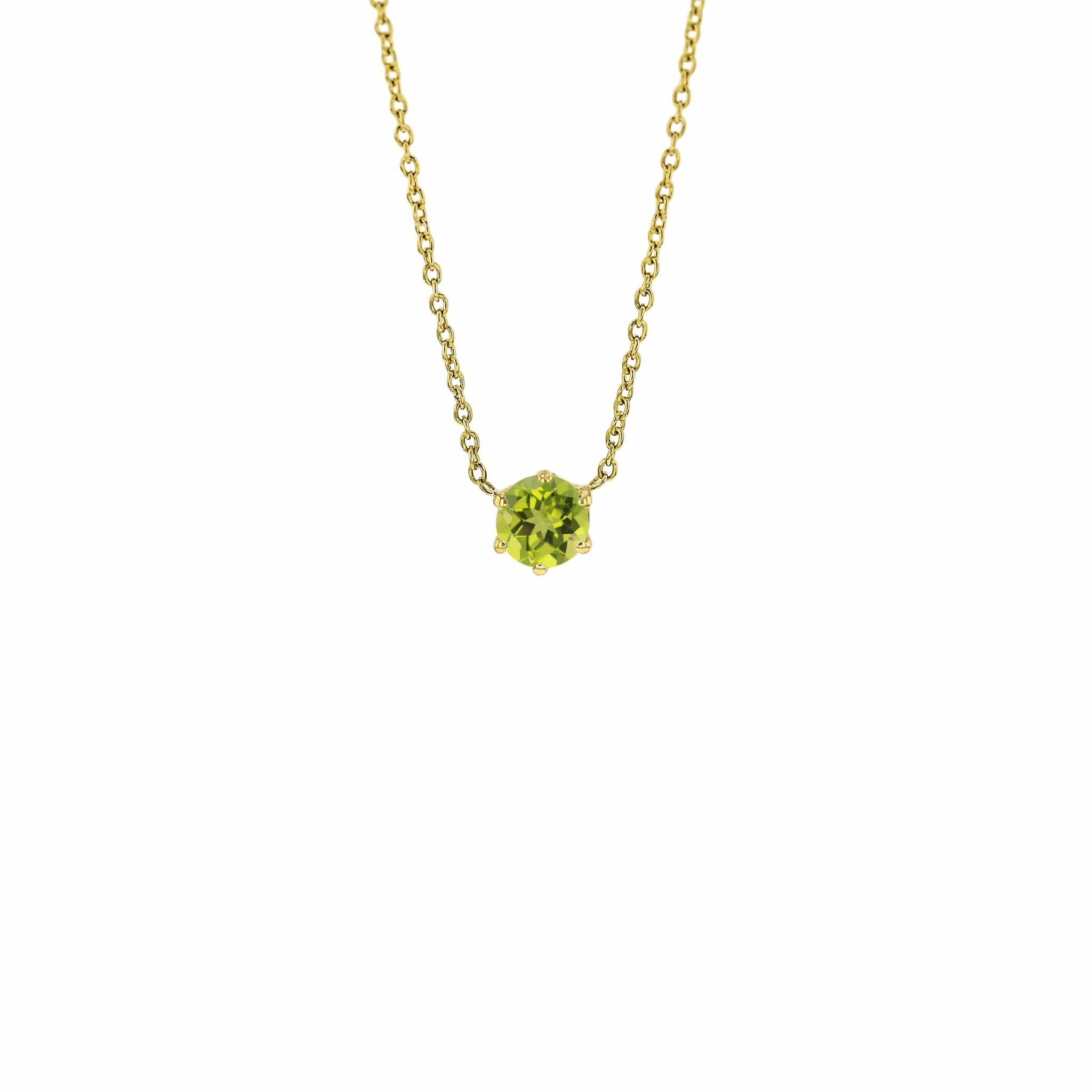 Luxe Solitaire Necklace 0.50ct-Necklaces-Eliise Maar Fine Jewellery Australia-Eliise Maar Jewellery