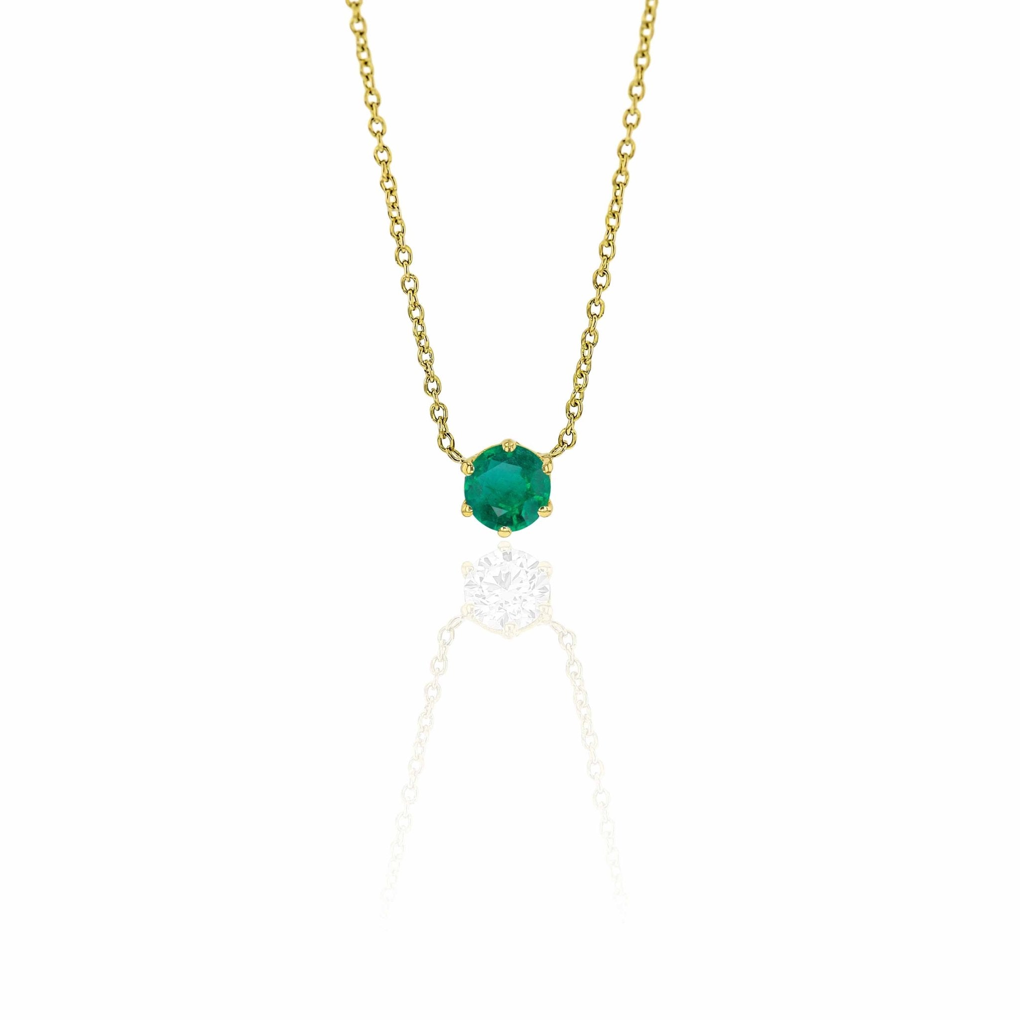 Luxe Solitaire Necklace 0.50ct-Necklaces-Eliise Maar Fine Jewellery Australia-Eliise Maar Jewellery