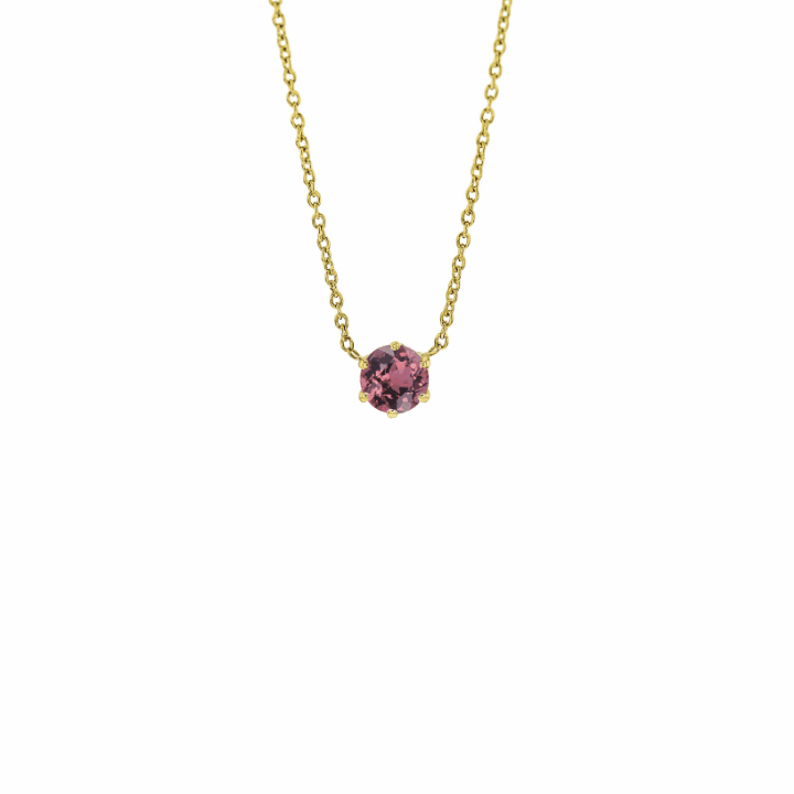 Luxe Solitaire Necklace 0.50ct-Necklaces-Eliise Maar Fine Jewellery Australia-Eliise Maar Jewellery