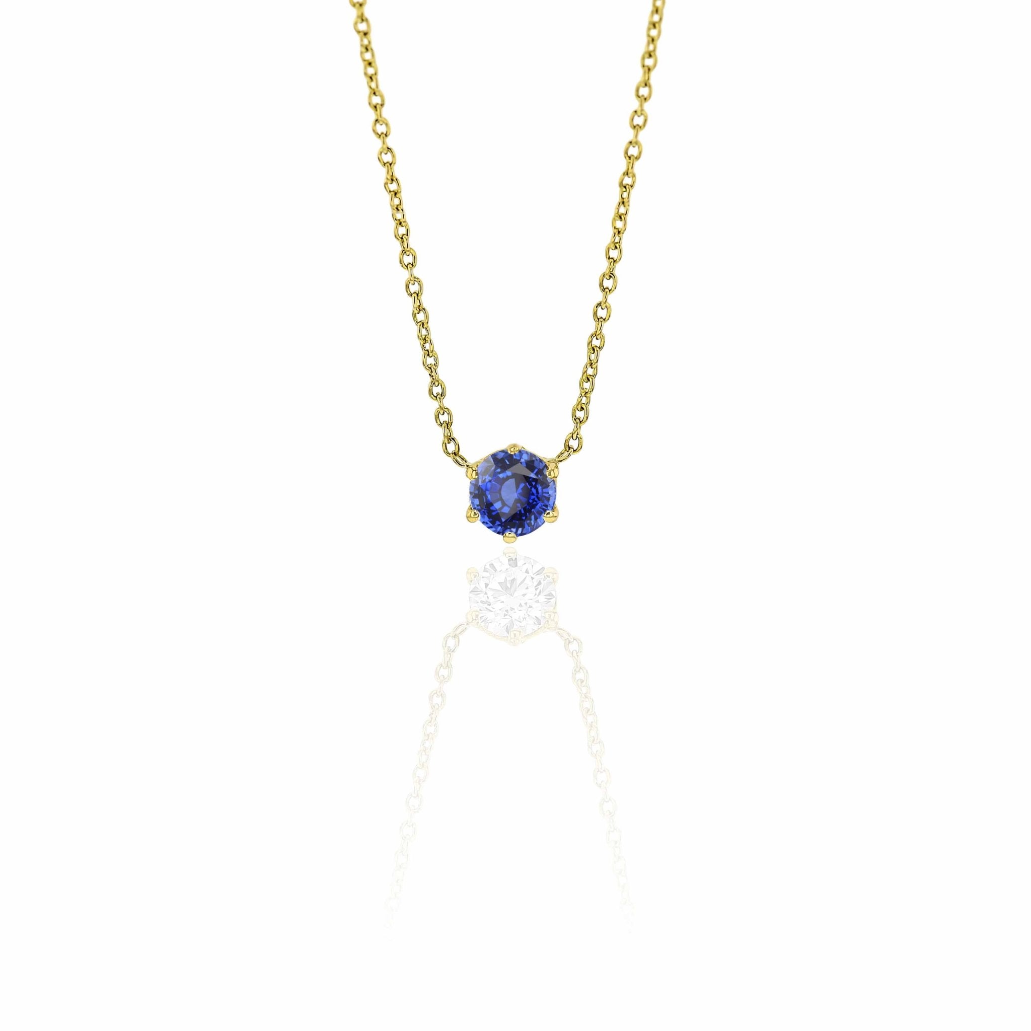 Luxe Solitaire Necklace 0.50ct-Necklaces-Eliise Maar Fine Jewellery Australia-Eliise Maar Jewellery