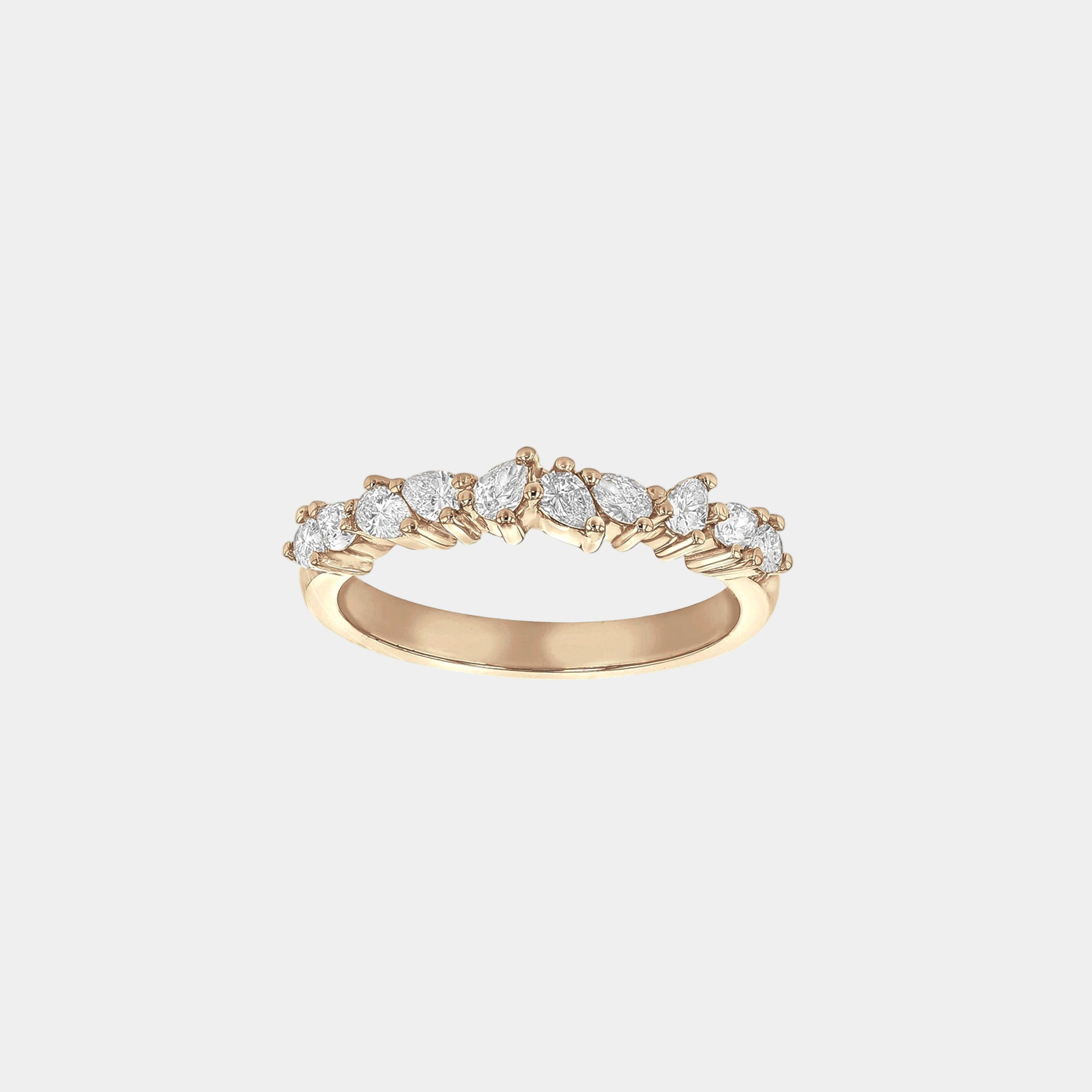 Petite Genevieve Diamond Band-Diamond Band-Eliise Maar Fine Jewellery Australia-Eliise Maar Jewellery