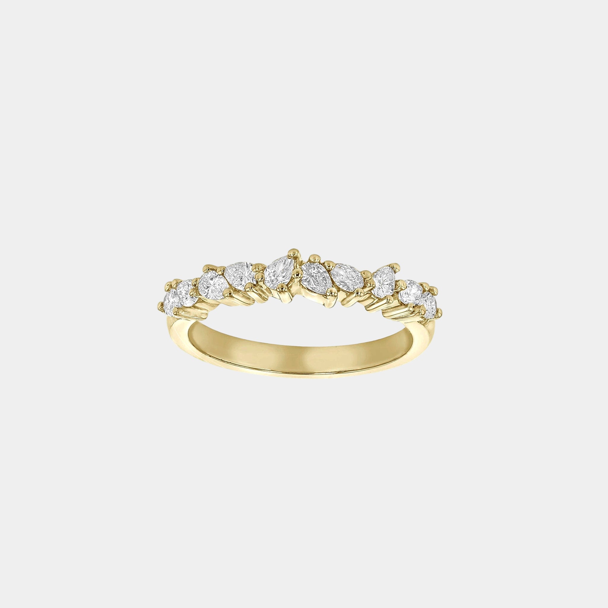 Petite Genevieve Diamond Band-Diamond Band-Eliise Maar Fine Jewellery Australia-Eliise Maar Jewellery