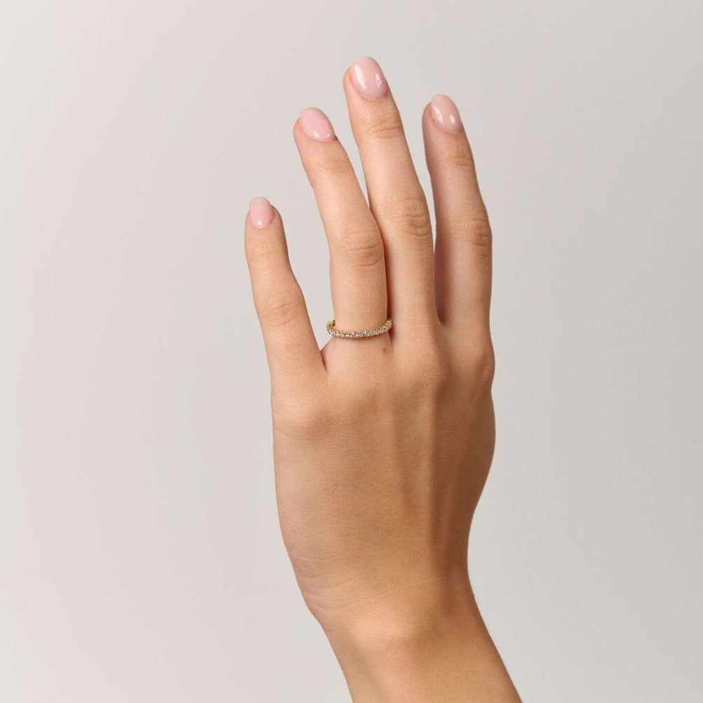 Petite Matilda Diamond Band-Diamond Band-Eliise Maar Fine Jewellery Australia-Eliise Maar Jewellery