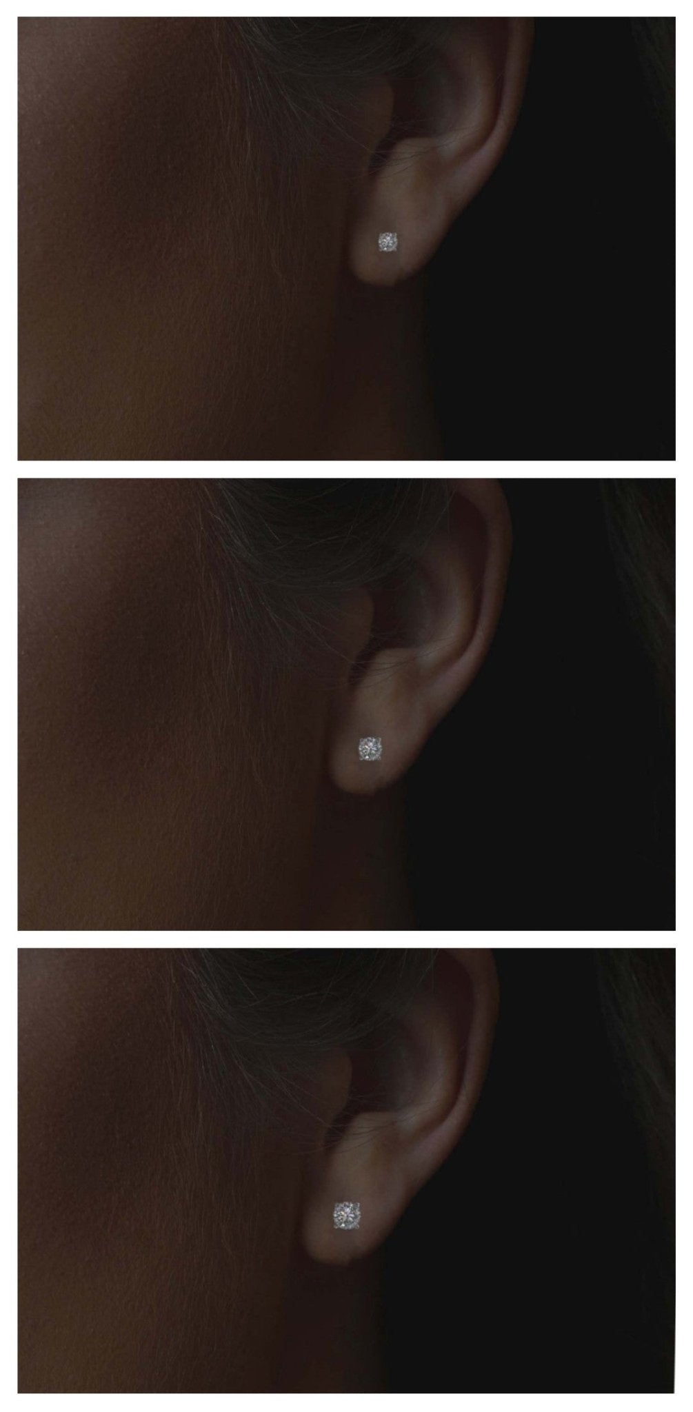 Solitaire Diamond Stud Earrings-Earrings-Eliise Maar Fine Jewellery Australia-Eliise Maar Jewellery