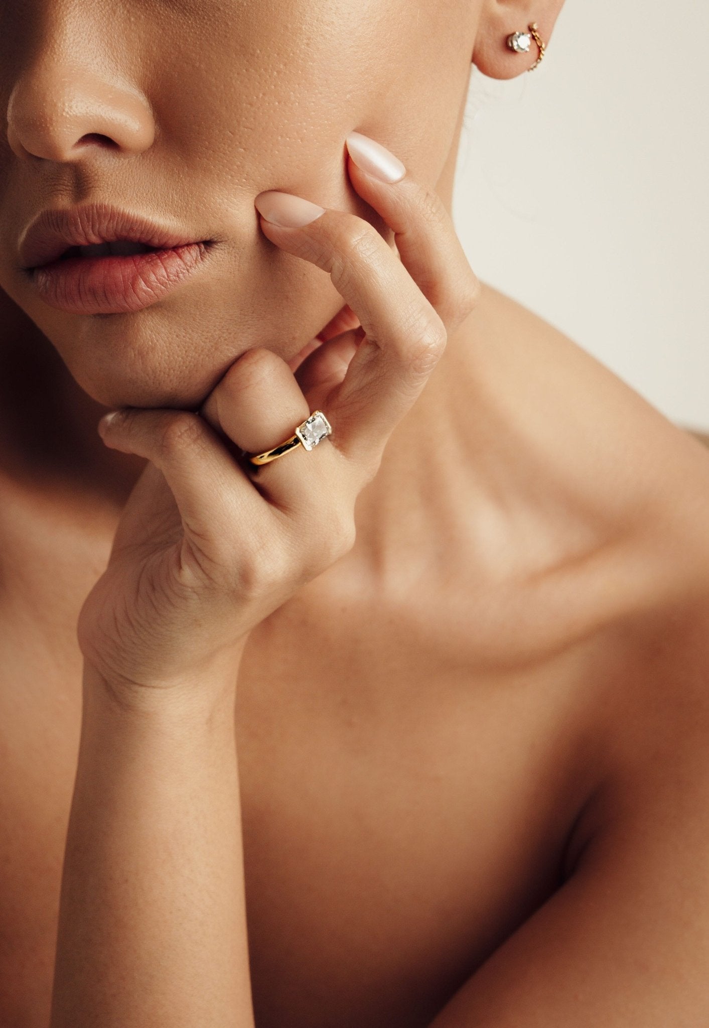 Solitaire Diamond Stud Earrings-Earrings-Eliise Maar Fine Jewellery Australia-Eliise Maar Jewellery