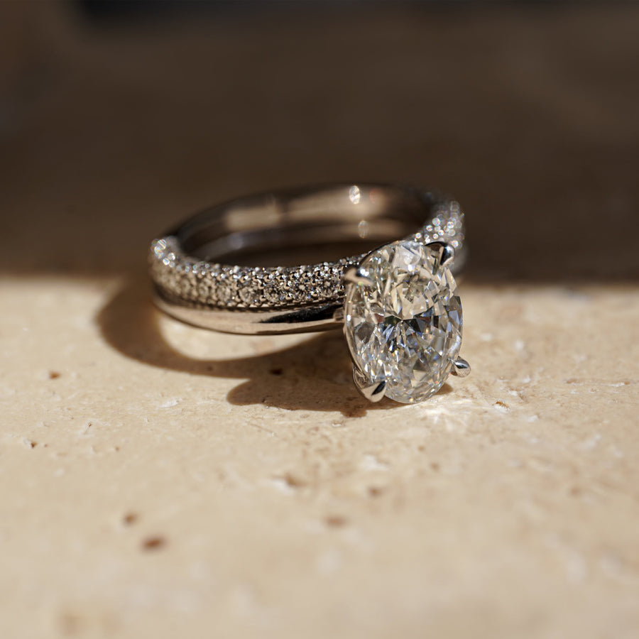 2.50ct Grace Diamond Solitaire - Platinum - Lab Grown Diamond - Eliise Maar Jewellery