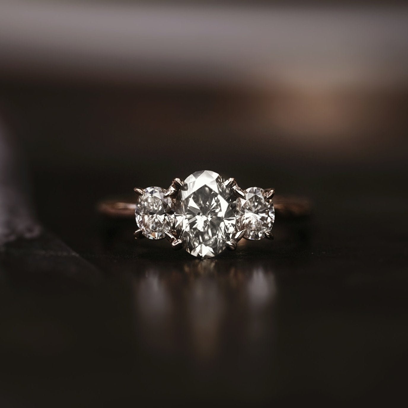 Rings-Elevate your love story with our exquisite Australian-made diamond trilogy engagement ring. Crafted to perfection, this timeless piece showcases a brilliant solitaire diamond, radiating pure elegance and sophistication. Ethically made & sourced using natural or lab-grown diamonds. Made in Melbourne, Australia.-ELIISE MAAR JEWELLERY