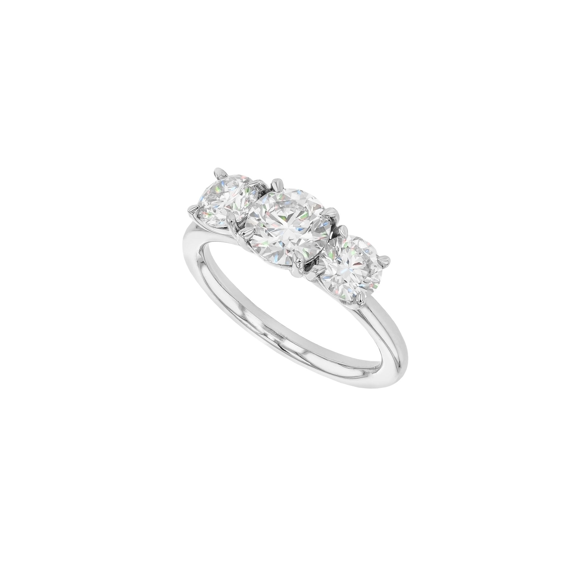 Bridgette Diamond Trilogy Ring-Eliise Maar Fine Jewellery Australia-Eliise Maar Jewellery