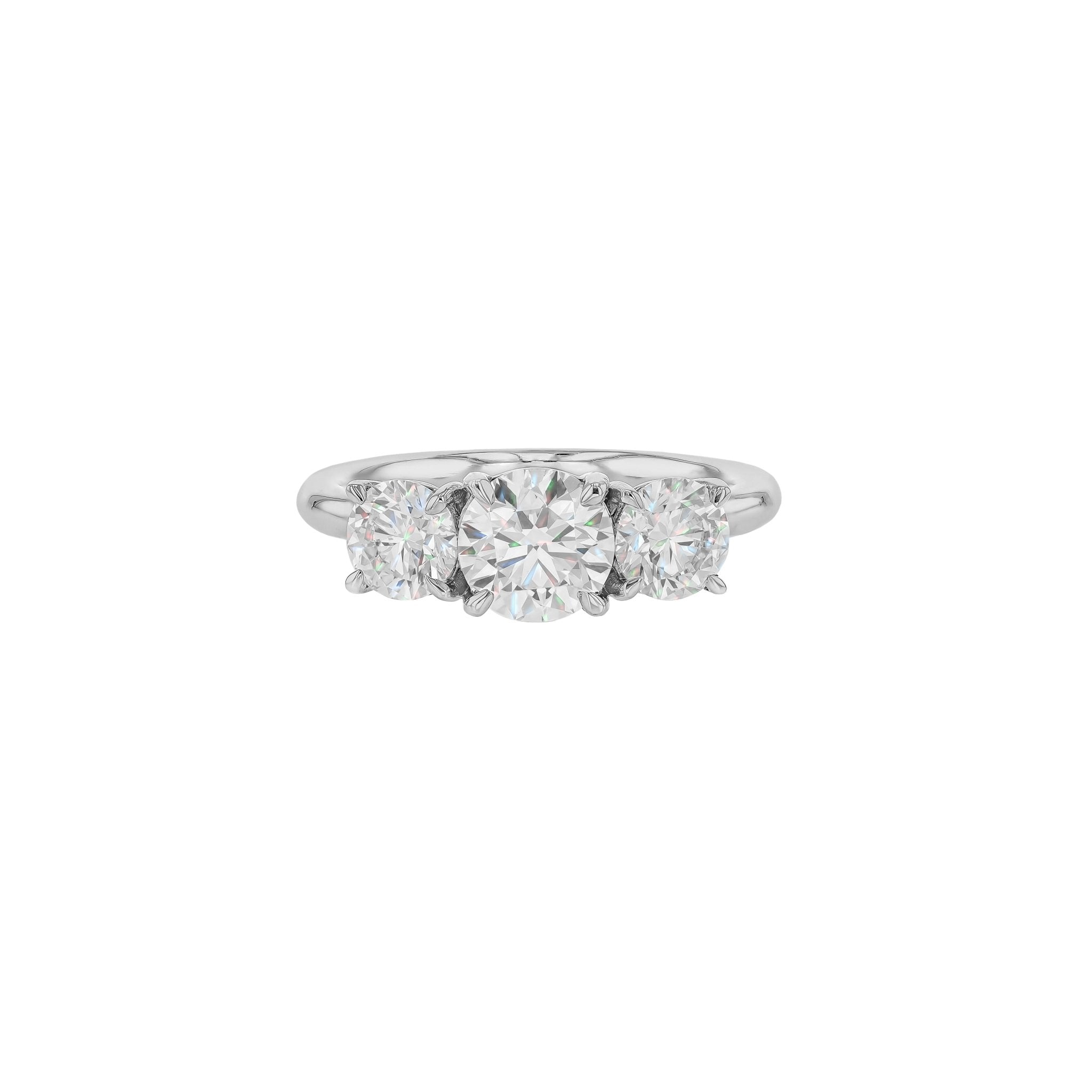 Bridgette Diamond Trilogy Ring-Eliise Maar Fine Jewellery Australia-Eliise Maar Jewellery