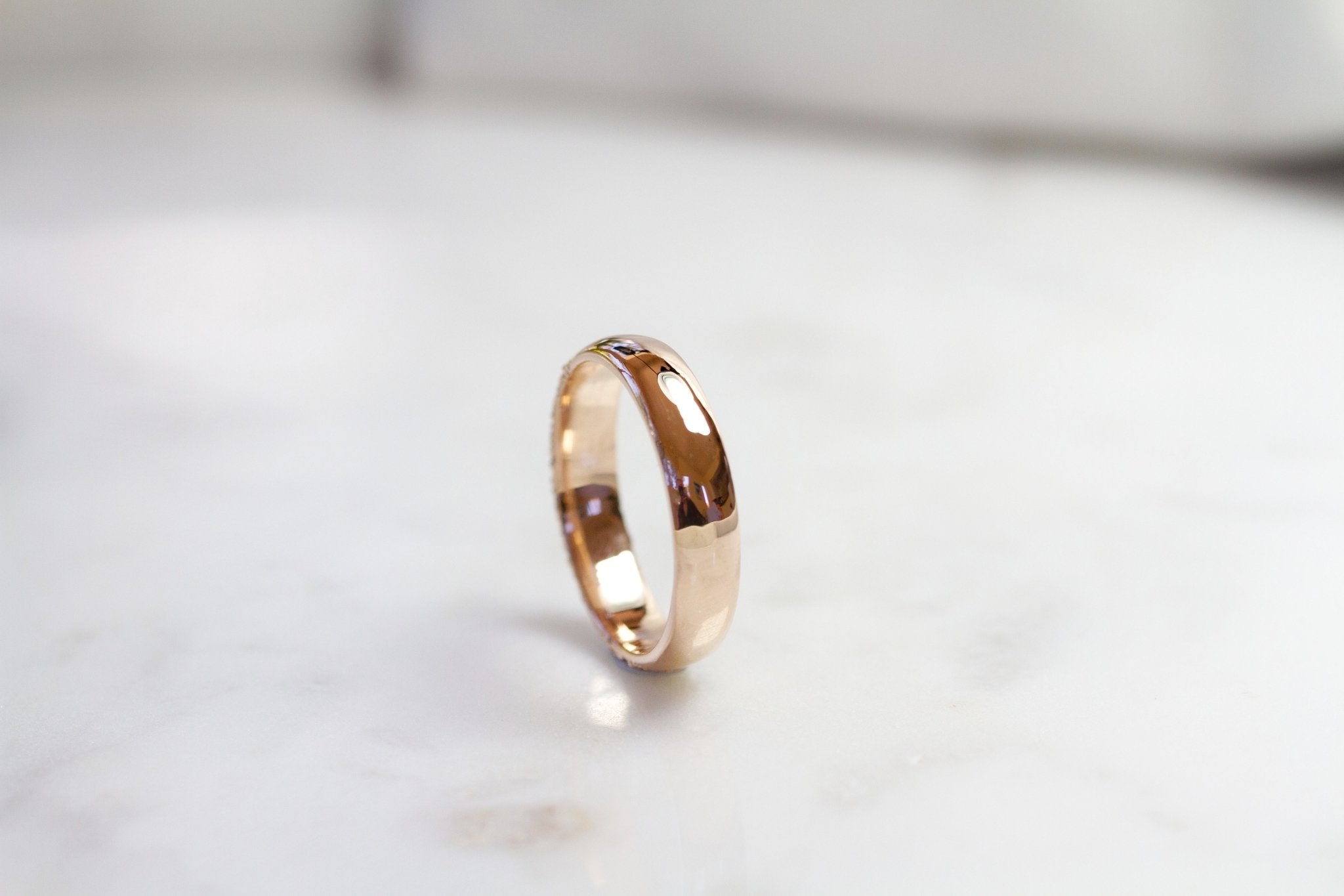 Classic Wedding Ring Rose-Eliise Maar Fine Jewellery Australia-Eliise Maar Jewellery