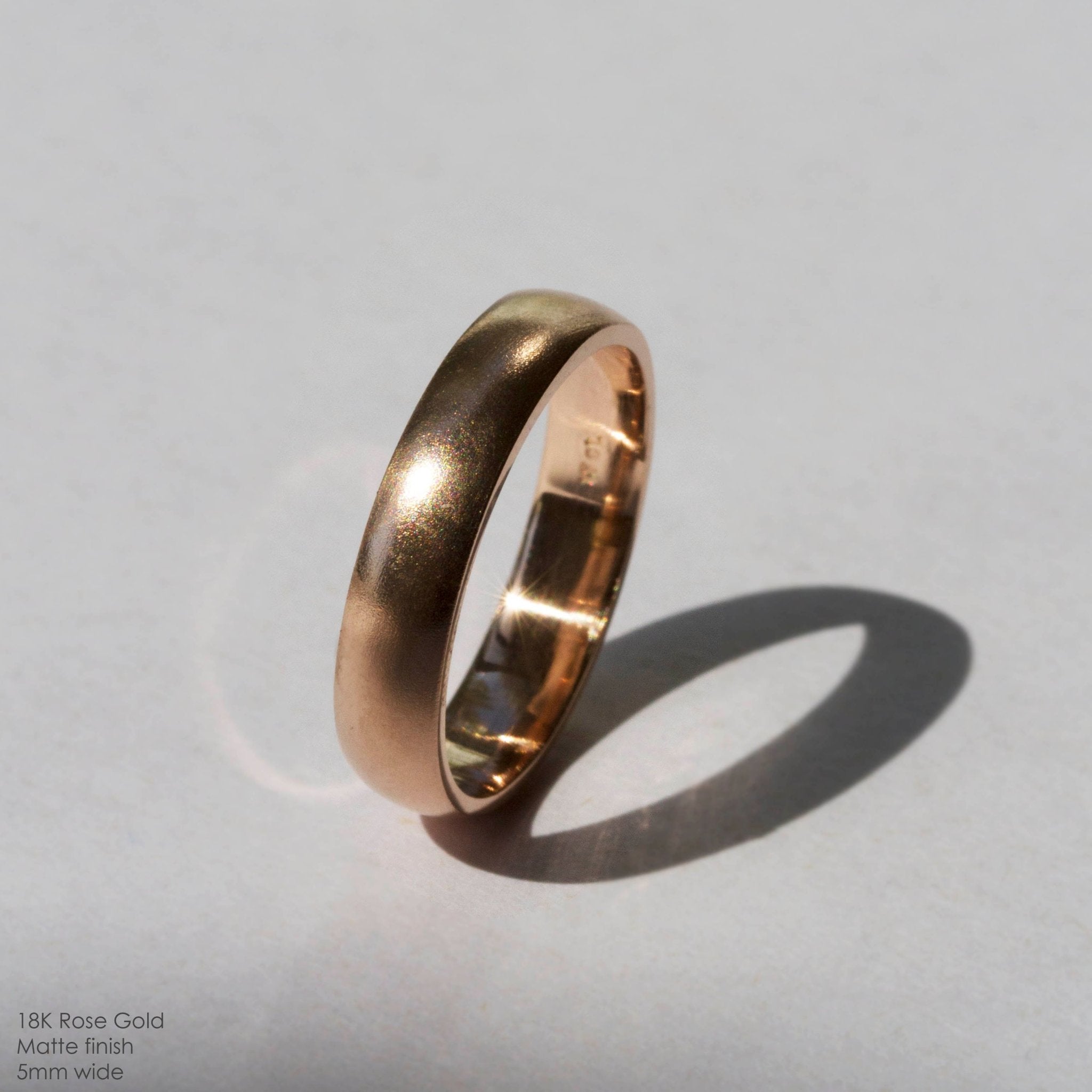 Classic Wedding Ring Rose-Eliise Maar Fine Jewellery Australia-Eliise Maar Jewellery