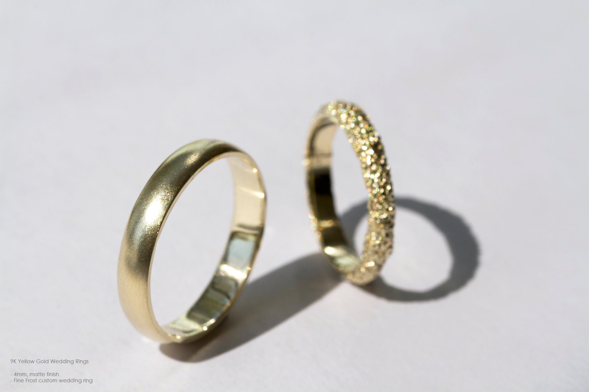 Classic Wedding Rings Yellow-Eliise Maar Fine Jewellery Australia-Eliise Maar Jewellery