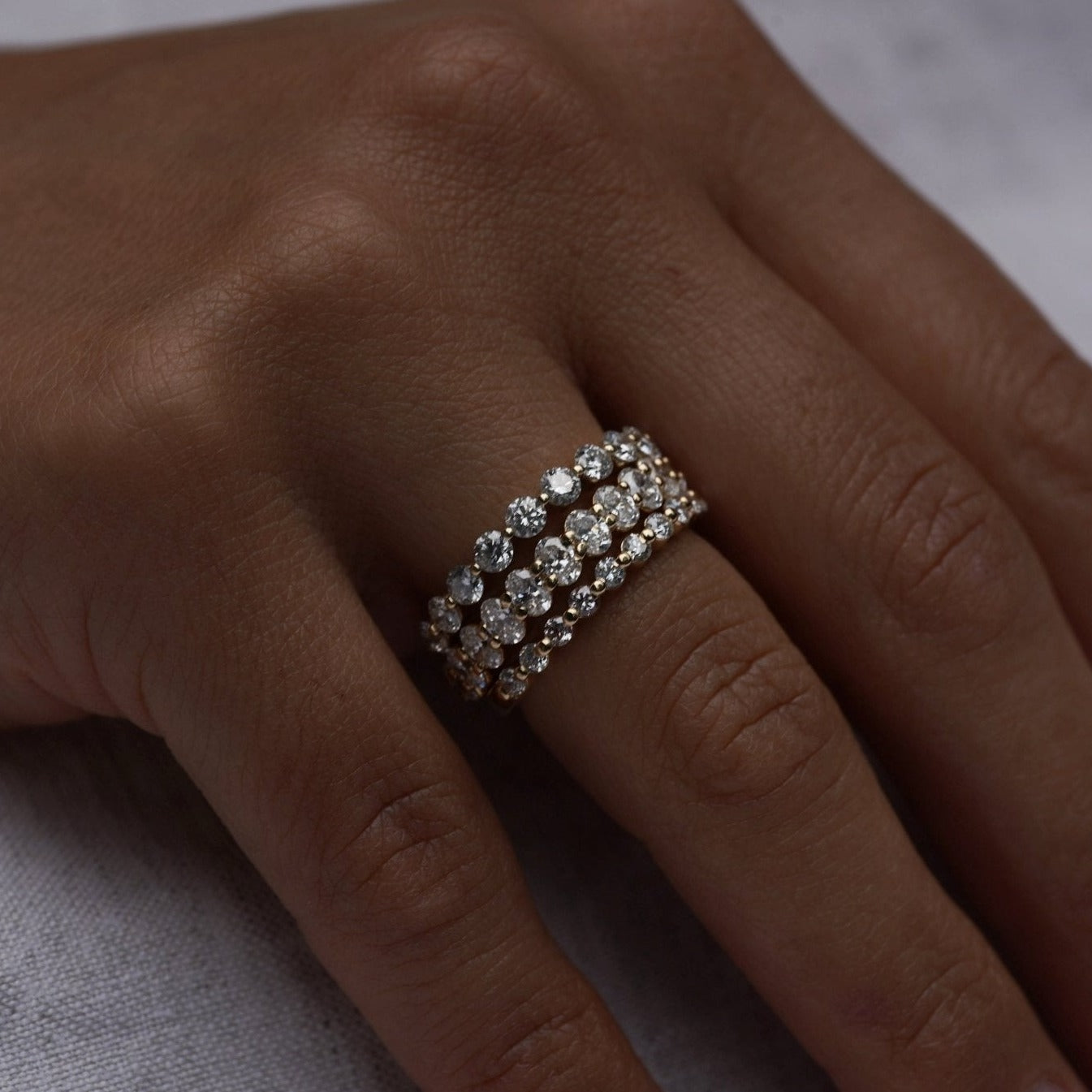 Eleanor Luxe Diamond Band-Diamond Band-Eliise Maar Fine Jewellery Australia-Eliise Maar Jewellery