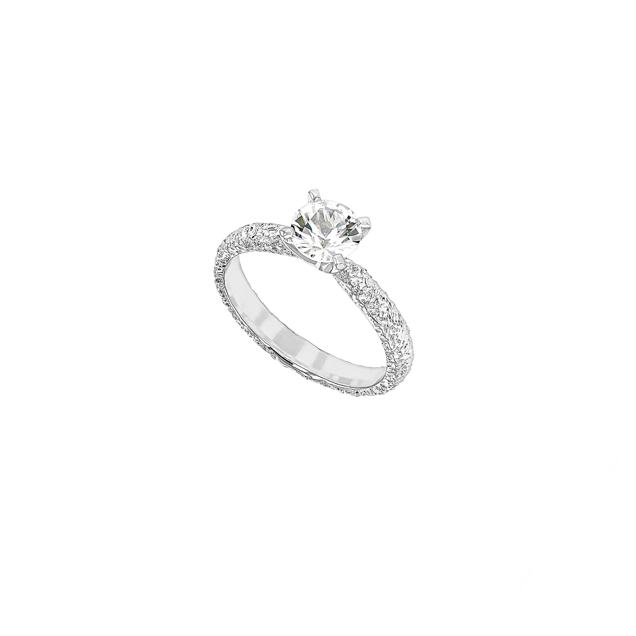 Frost Solitaire Engagement Ring-Engagement Rings-Eliise Maar Fine Jewellery Australia-Eliise Maar Jewellery