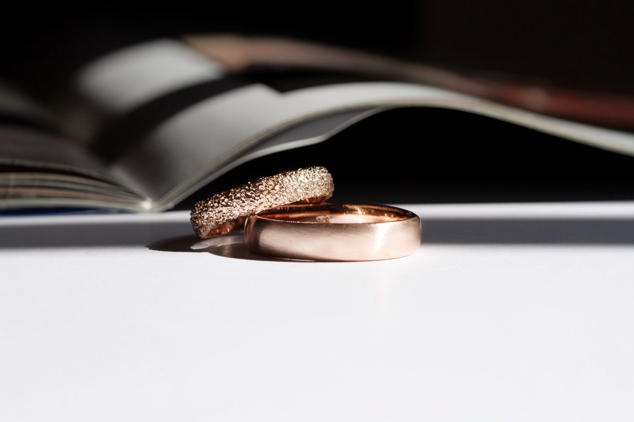 Frost Wedding Ring Rose-Eliise Maar Fine Jewellery Australia-Eliise Maar Jewellery