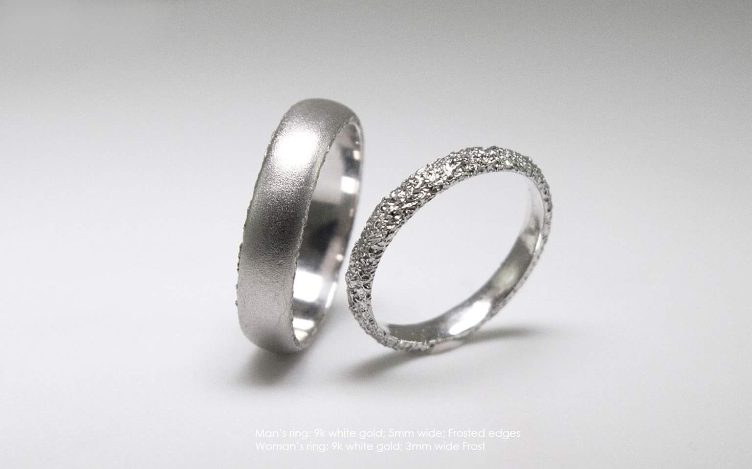 Frost Wedding Ring White-Eliise Maar Fine Jewellery Australia-Eliise Maar Jewellery