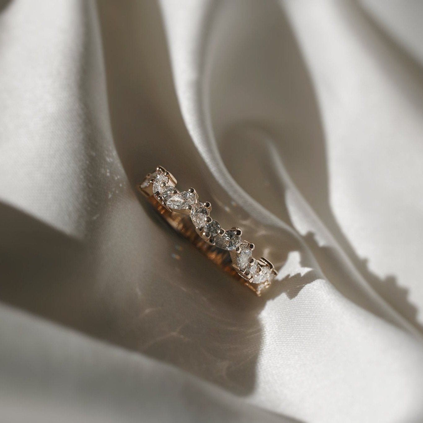 Ivy Luxe Diamond Band-Diamond Band-Eliise Maar Fine Jewellery Australia-Eliise Maar Jewellery
