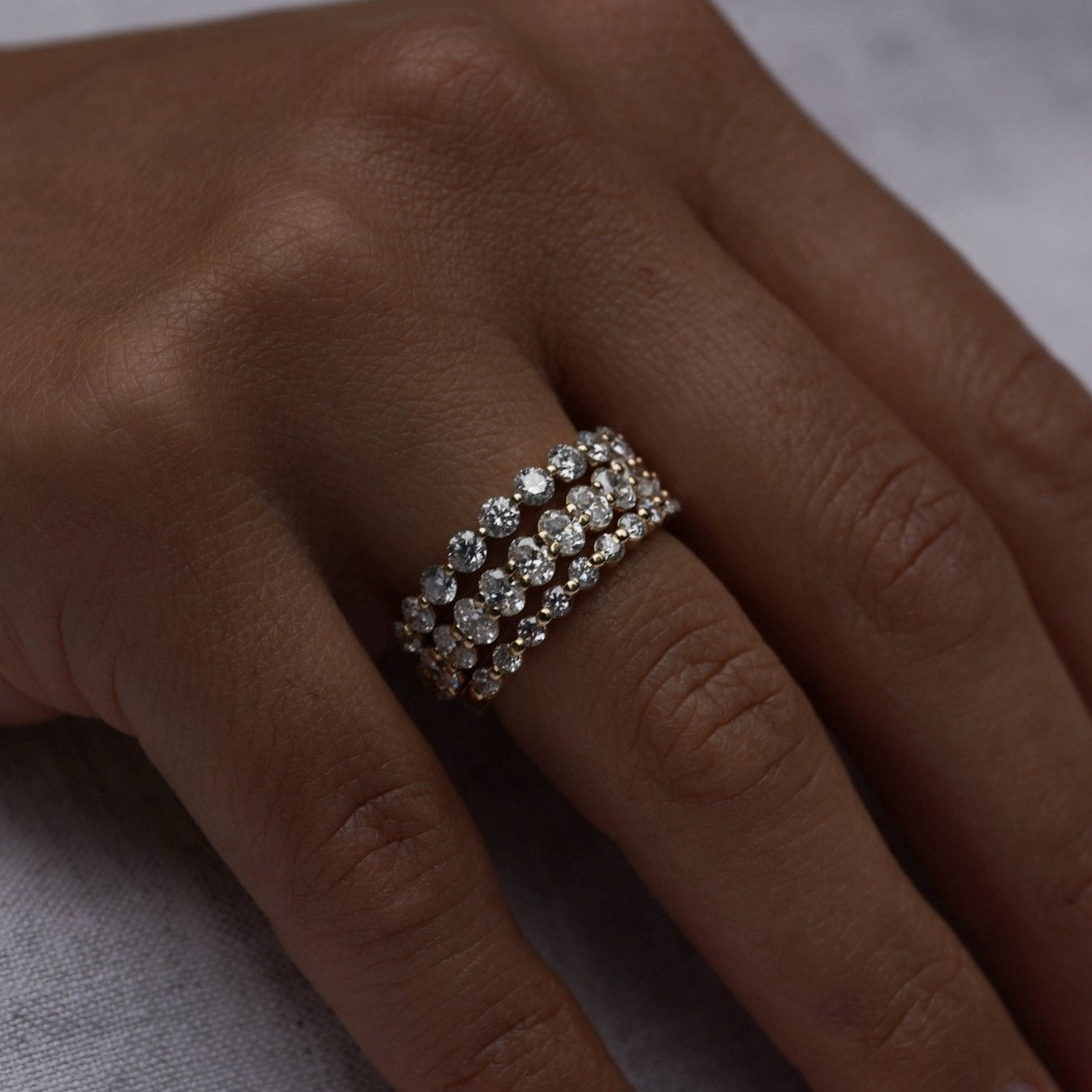 Josephine Luxe Diamond Band-Diamond Band-Eliise Maar Fine Jewellery Australia-Eliise Maar Jewellery