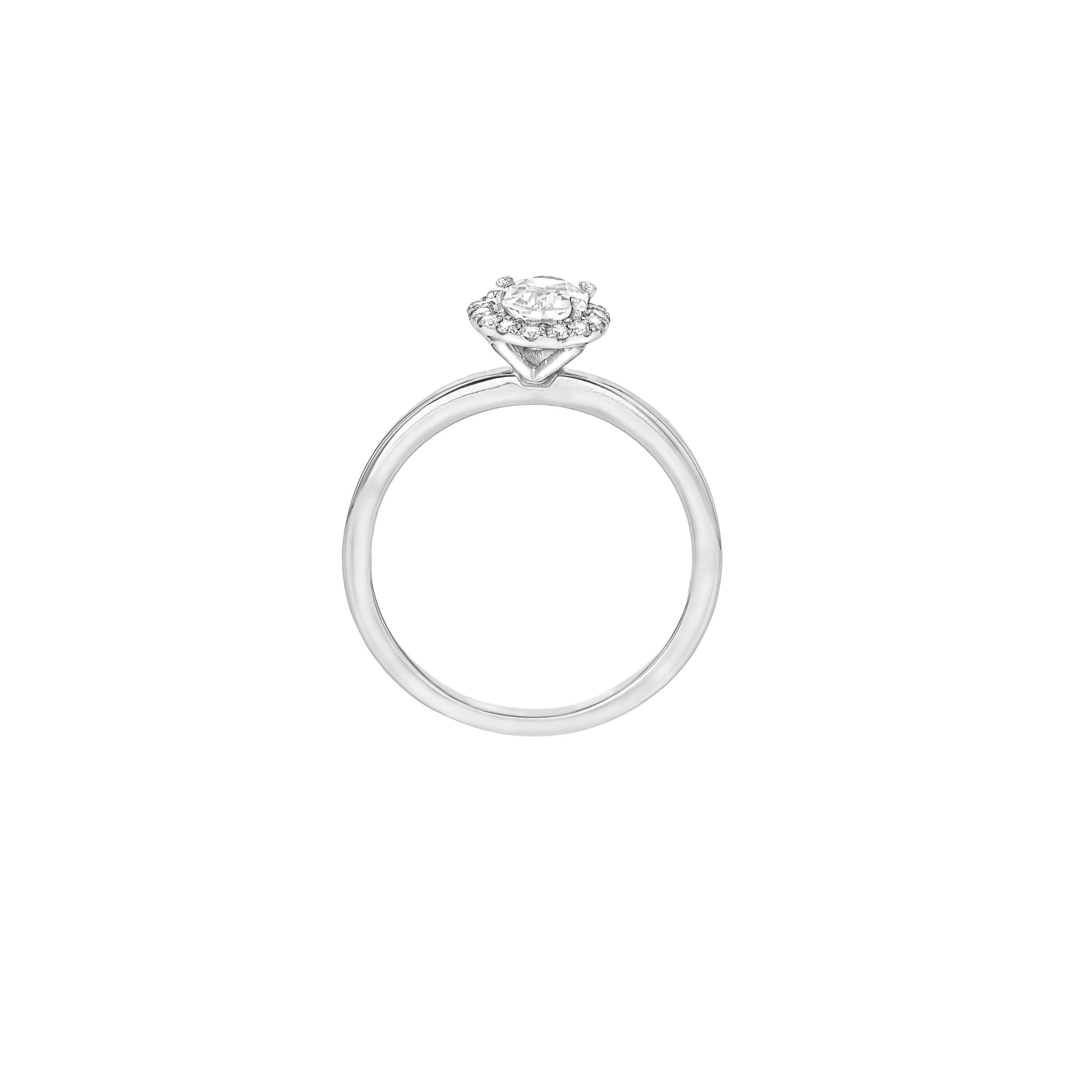 Mona Ring White Sapphire-Engagement Rings-Eliise Maar Fine Jewellery Australia-Eliise Maar Jewellery