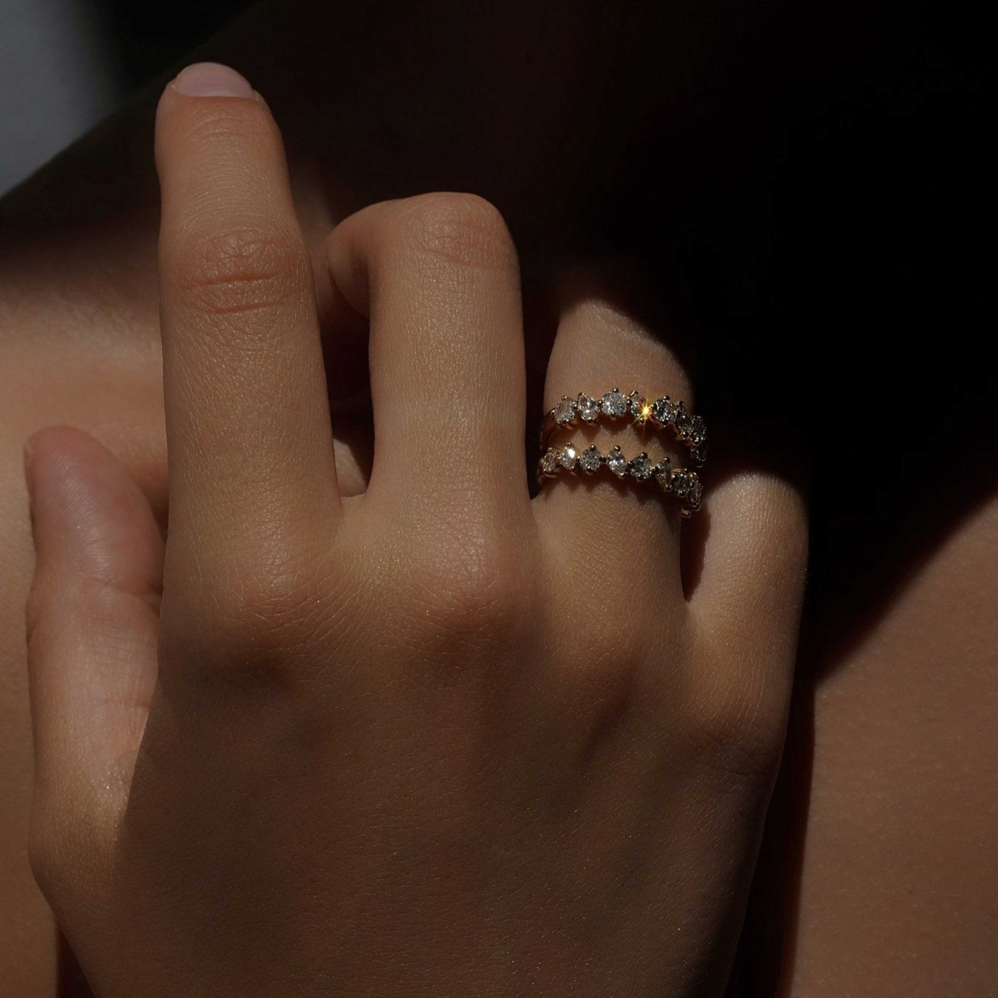 Petite Angelica Diamond Band-Diamond Band-Eliise Maar Fine Jewellery Australia-Eliise Maar Jewellery