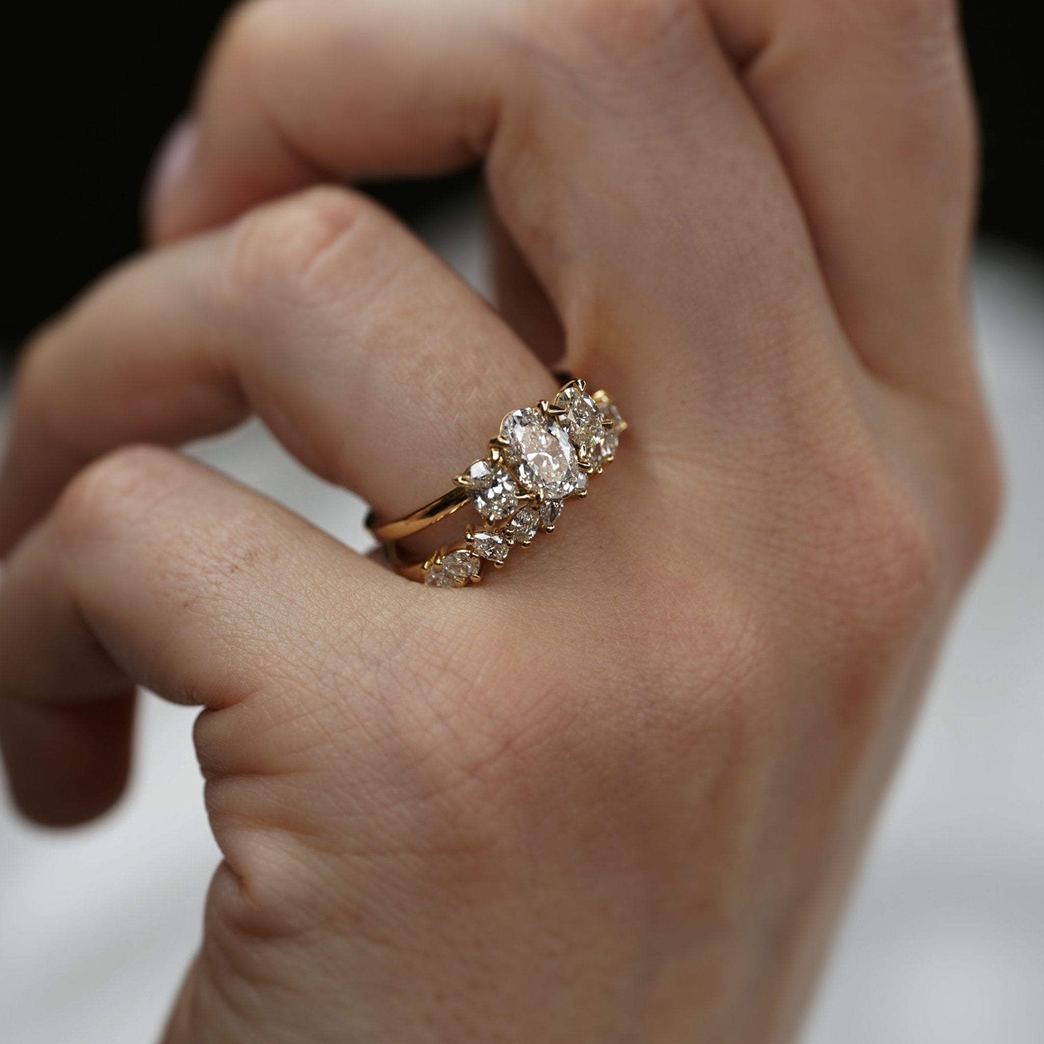 Petite Genevieve Diamond Band-Diamond Band-Eliise Maar Fine Jewellery Australia-Eliise Maar Jewellery