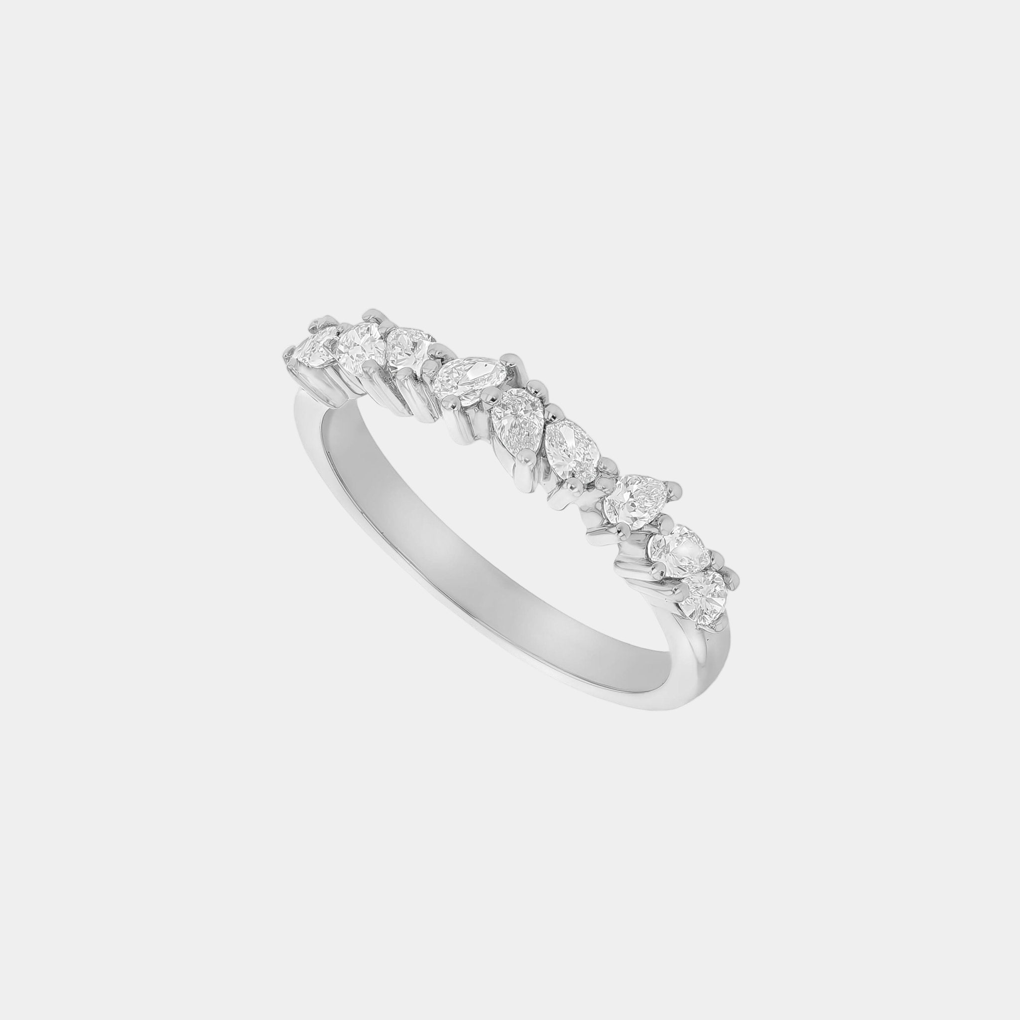 Petite Genevieve Diamond Band-Diamond Band-Eliise Maar Fine Jewellery Australia-Eliise Maar Jewellery