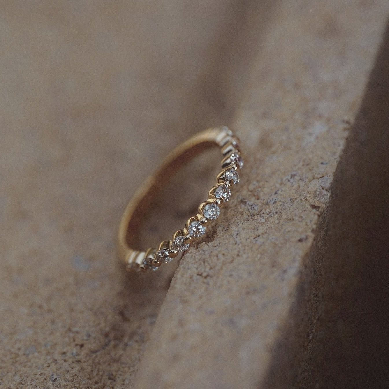 Petite Josephine Diamond Band-Diamond Band-Eliise Maar Fine Jewellery Australia-Eliise Maar Jewellery