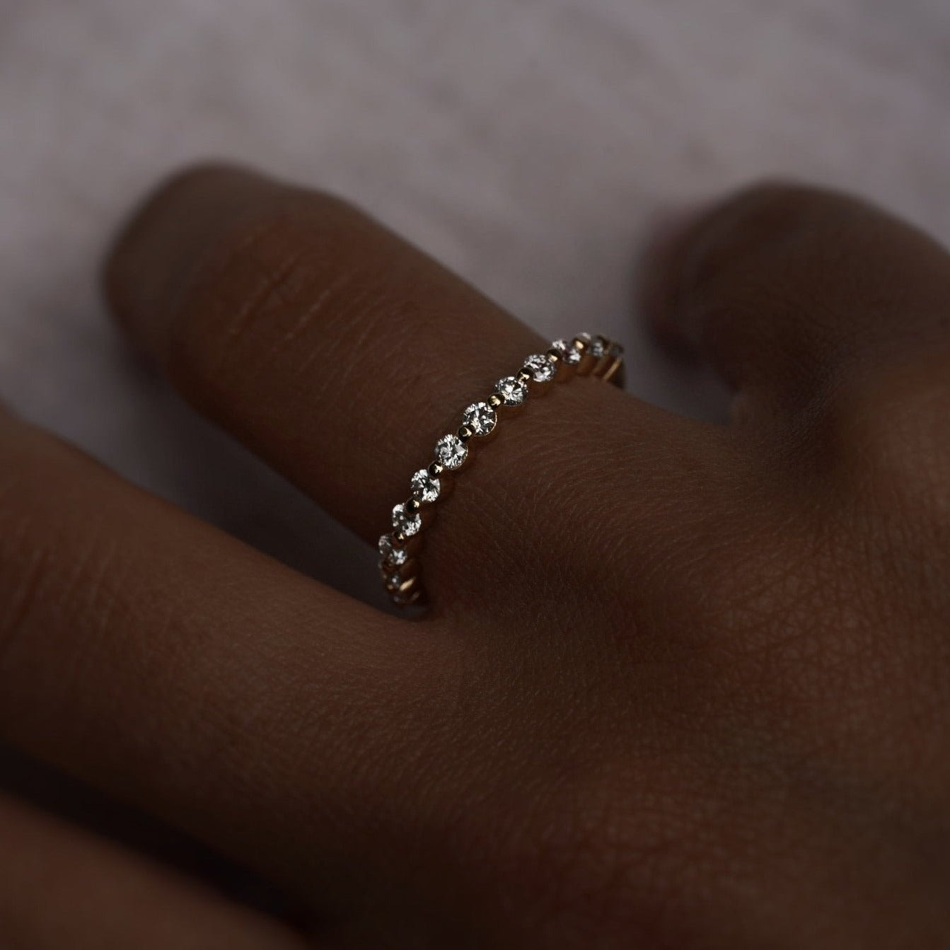 Petite Josephine Diamond Band-Diamond Band-Eliise Maar Fine Jewellery Australia-Eliise Maar Jewellery