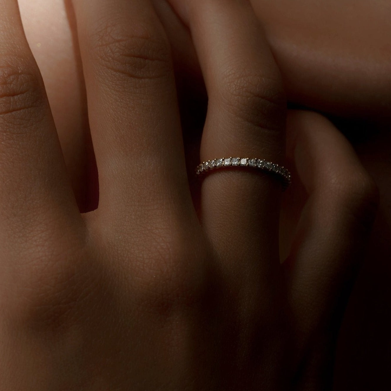 Petite Matilda Diamond Band-Diamond Band-Eliise Maar Fine Jewellery Australia-Eliise Maar Jewellery