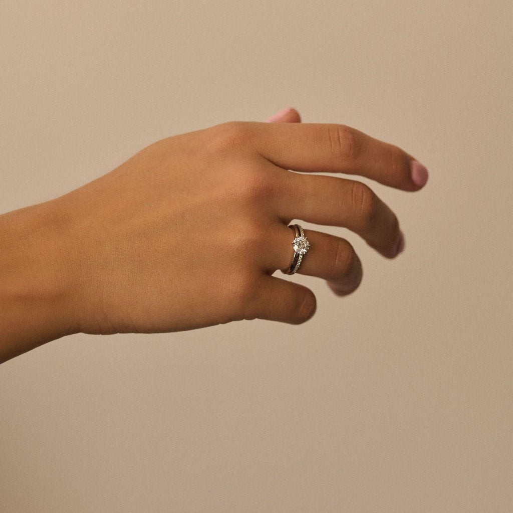 Sophie Diamond Solitaire Ring-Eliise Maar Fine Jewellery Australia-Eliise Maar Jewellery